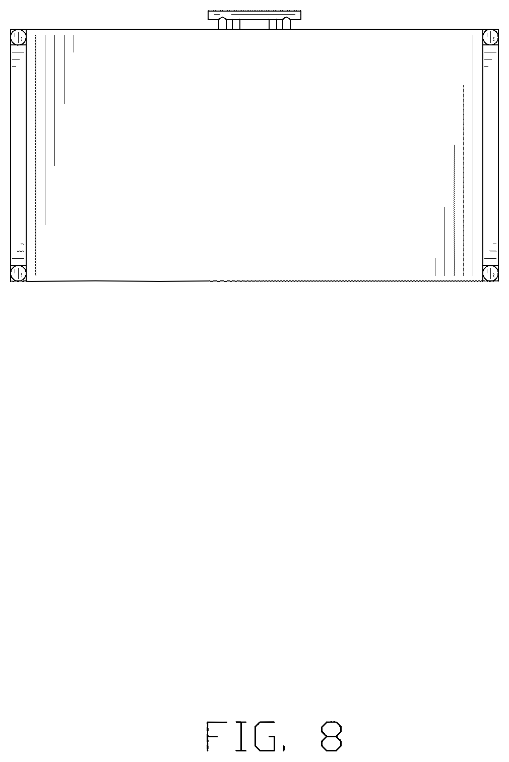 Patent USD1077536 Figure 8 – Set of cabinets