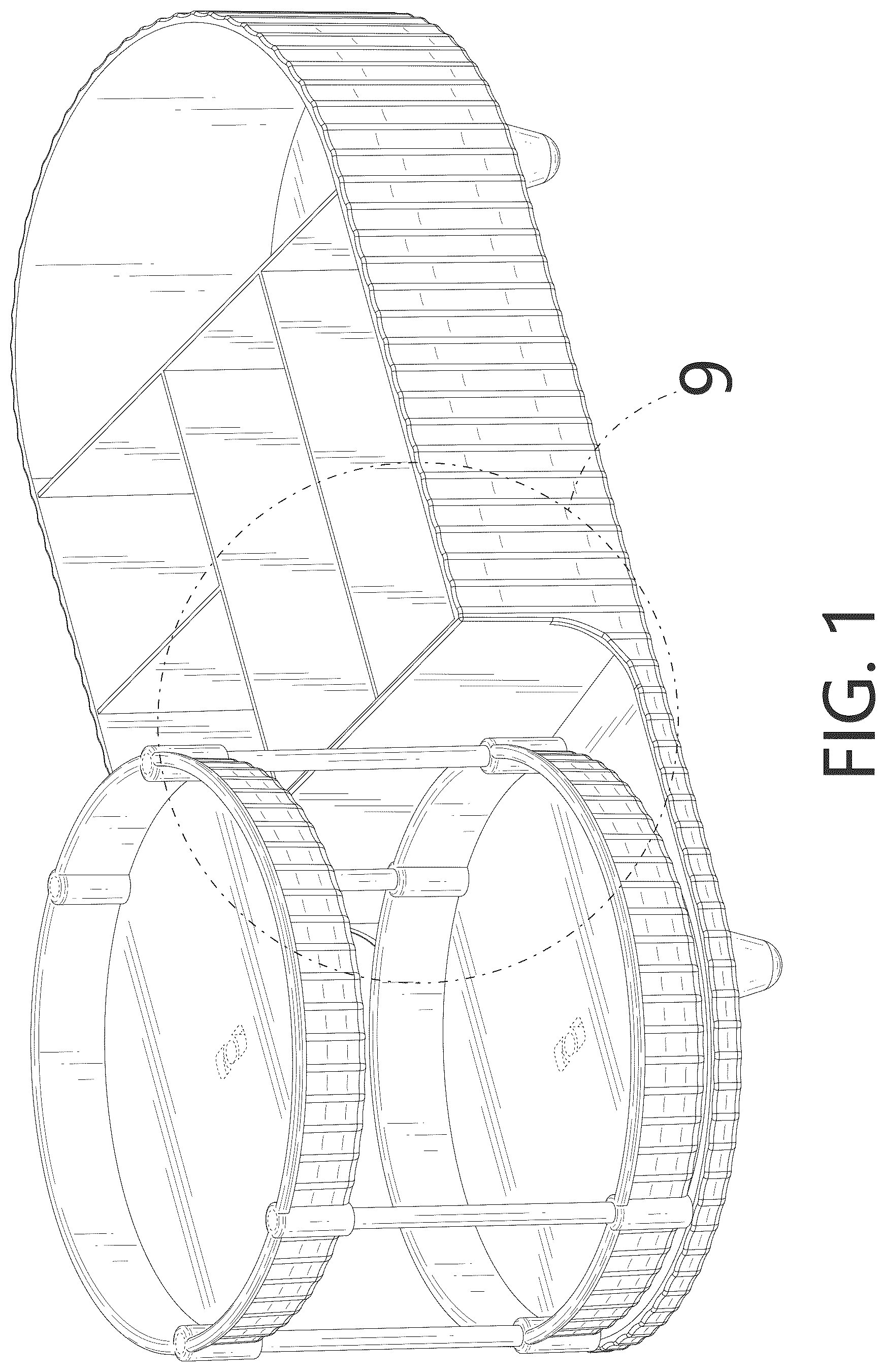 Patent USD1077537 Figure 1 – Cosmetic display rack
