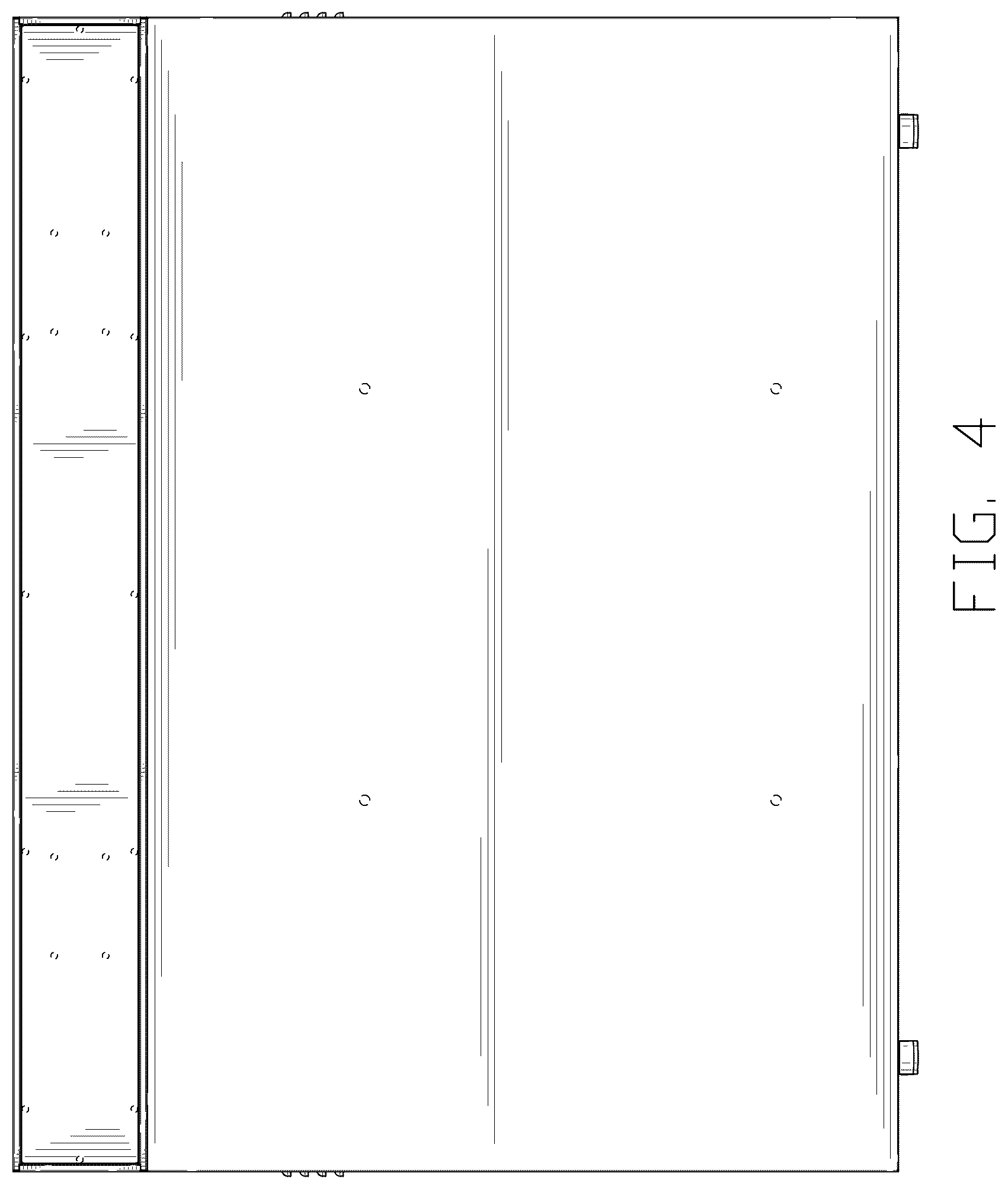Patent USD1077539 Figure 4 – Waterproof soundbar outdoor TV enclosure