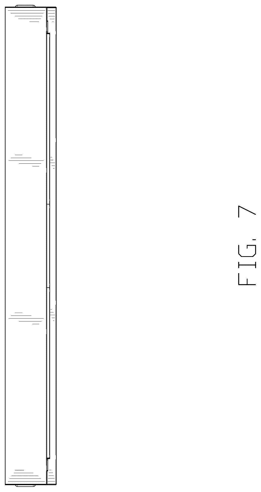 Patent USD1077539 Figure 7 – Waterproof soundbar outdoor TV enclosure