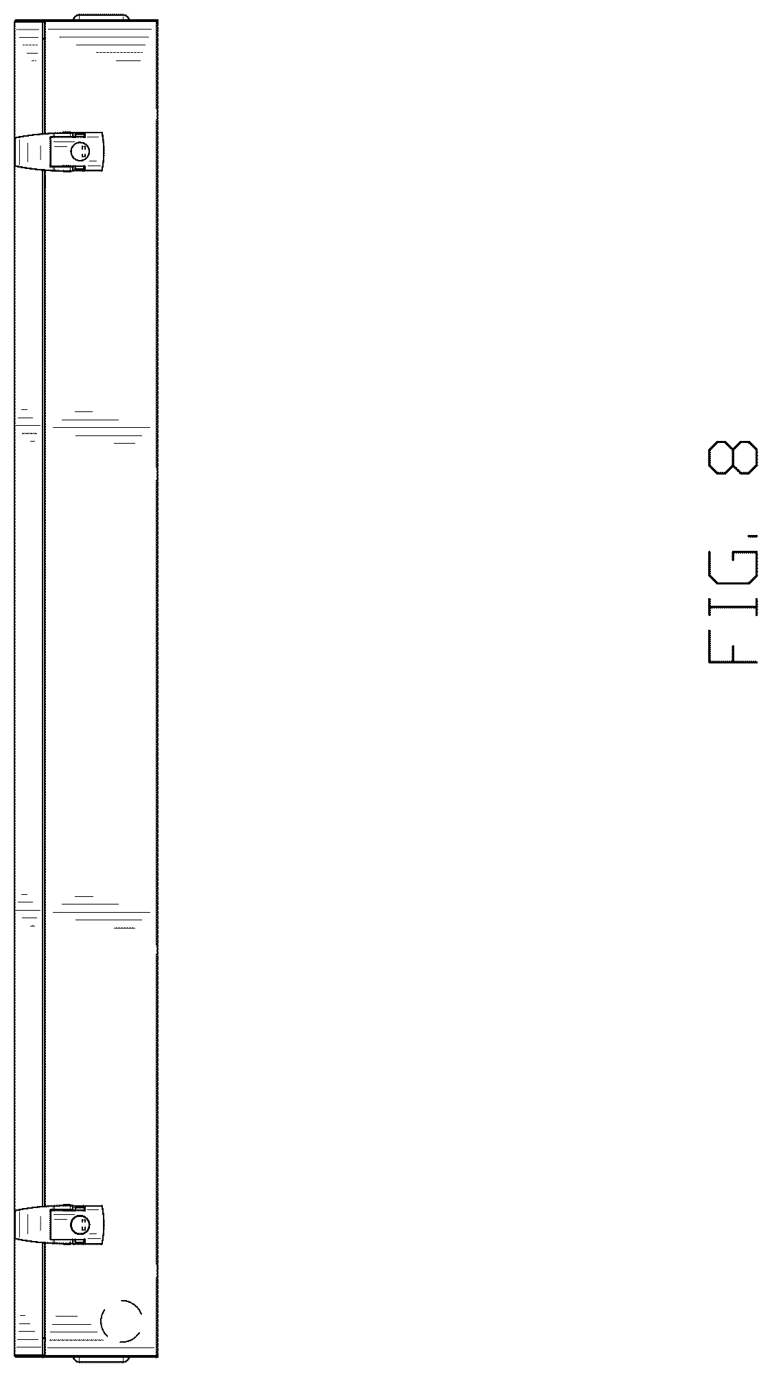 Patent USD1077539 Figure 8 – Waterproof soundbar outdoor TV enclosure
