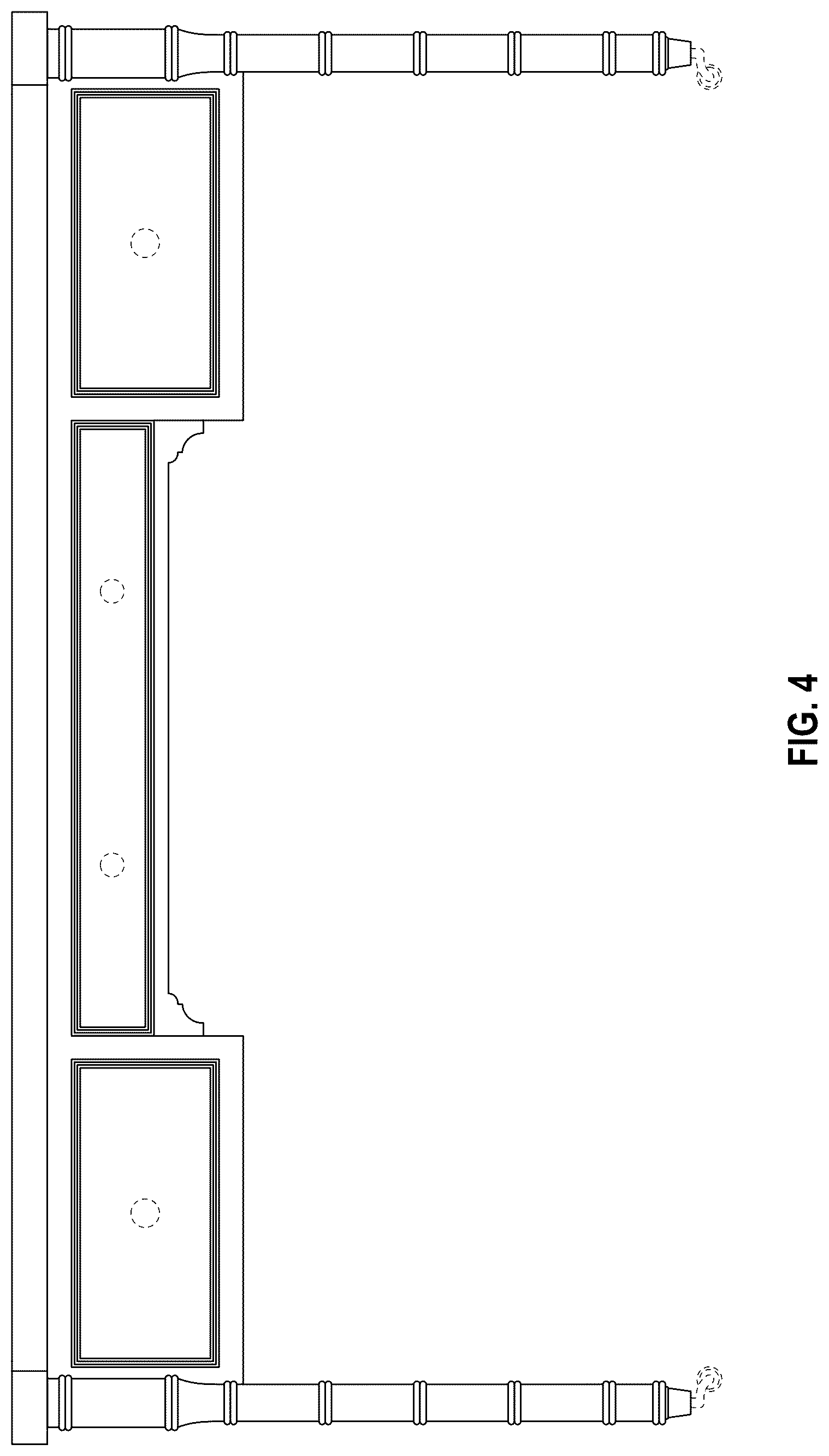 Patent USD1077540 Figure 4 – Vanity