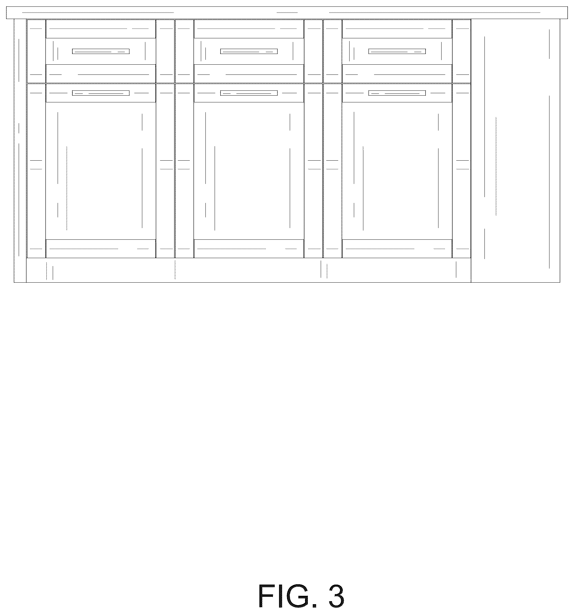 Patent USD1077542 Figure 3 – Kitchen island
