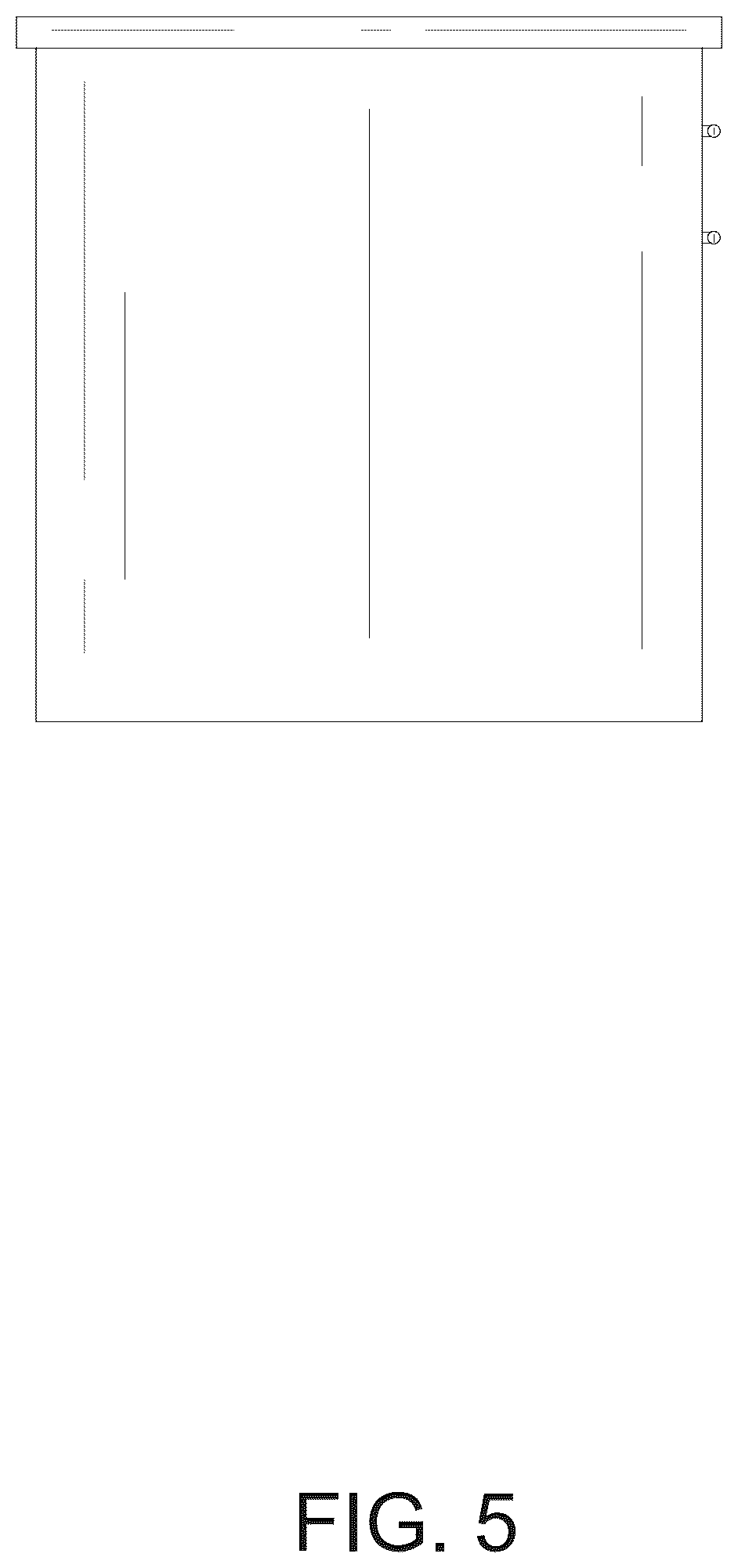 Patent USD1077542 Figure 5 – Kitchen island