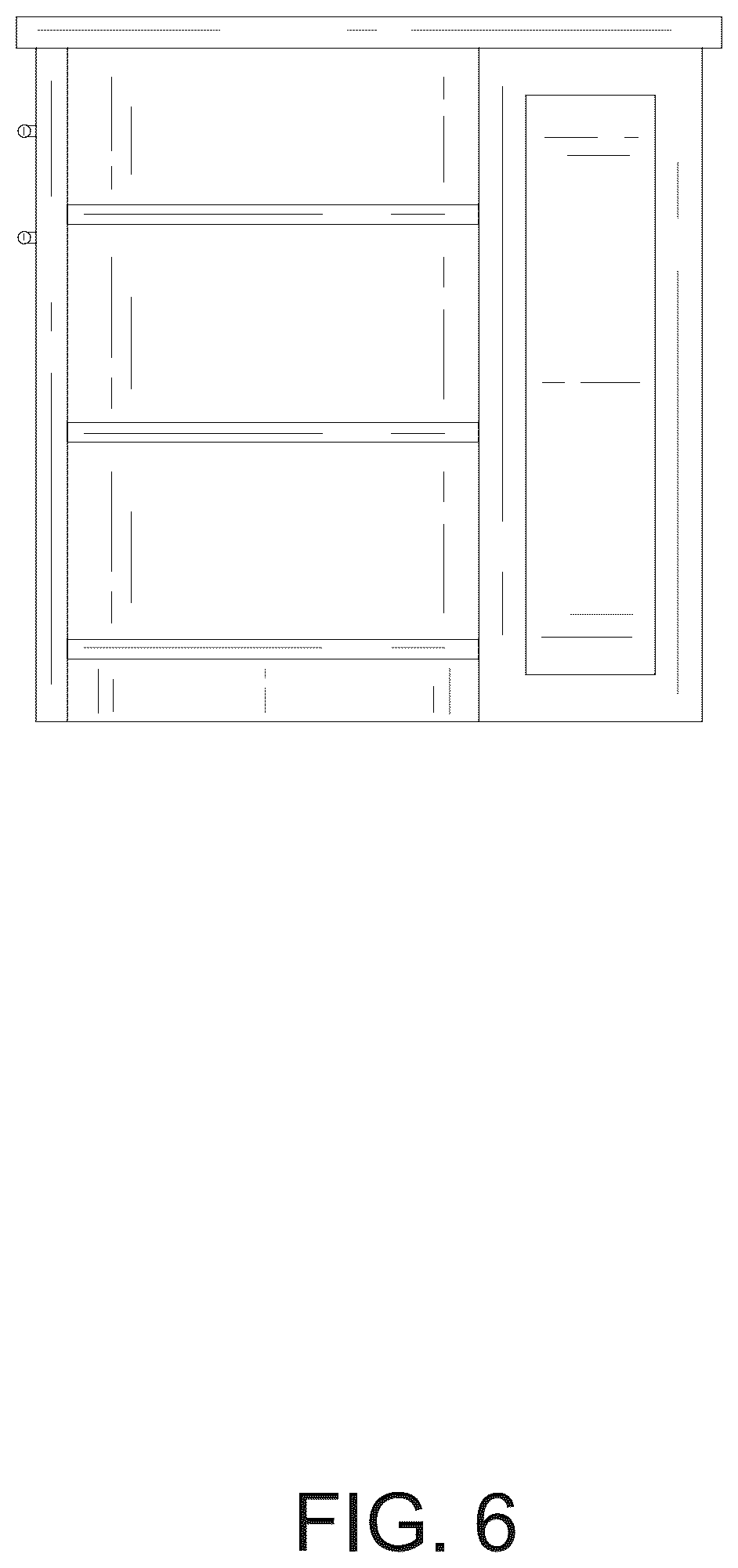 Patent USD1077542 Figure 6 – Kitchen island