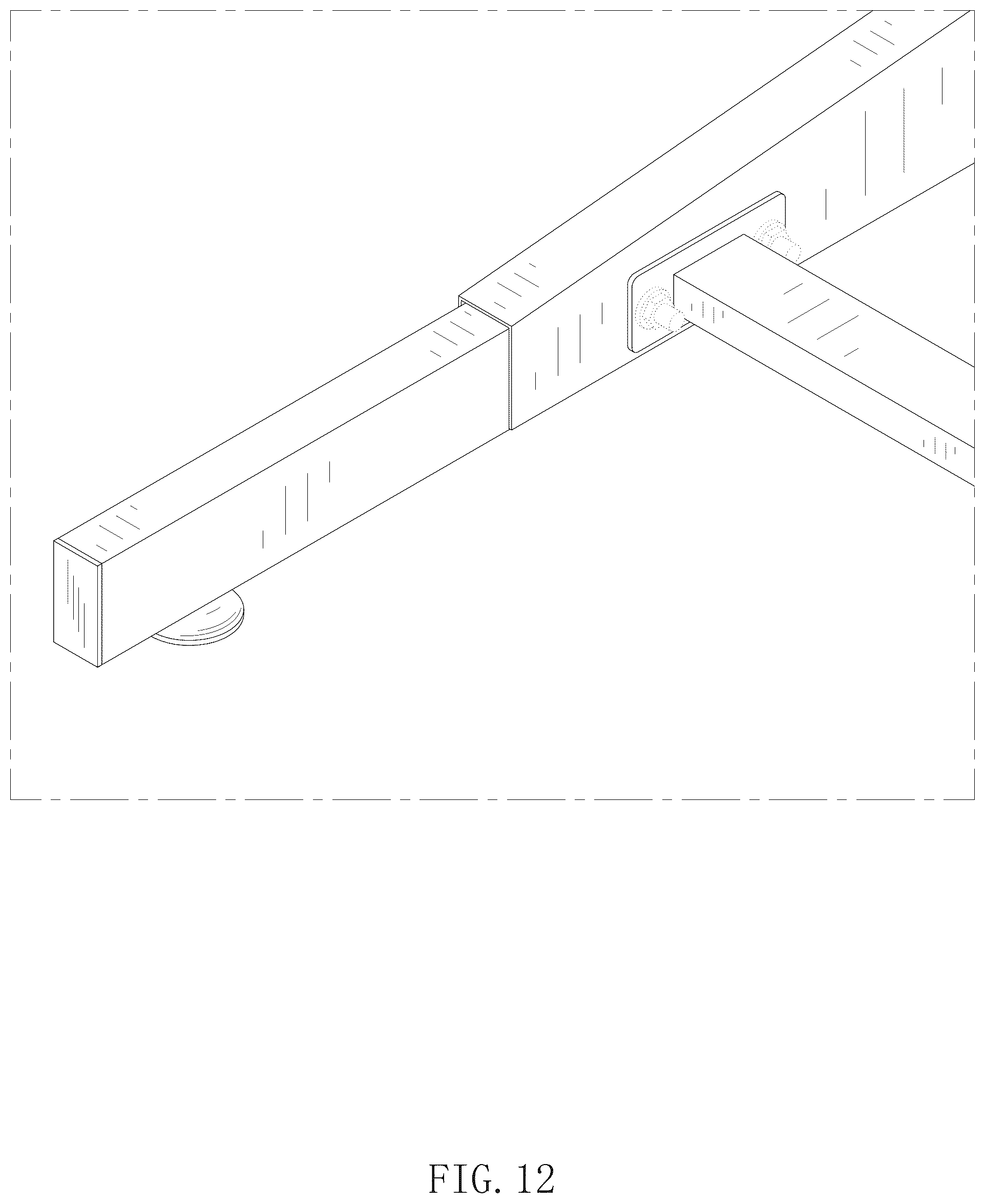 Patent USD1077543 Figure 12 – Kayak rack