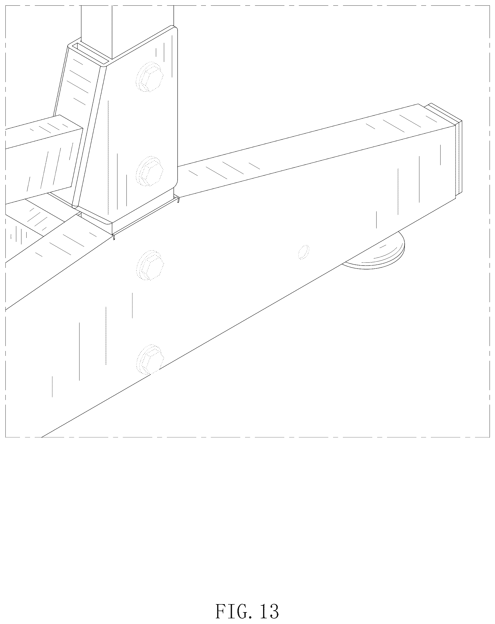 Patent USD1077543 Figure 13 – Kayak rack