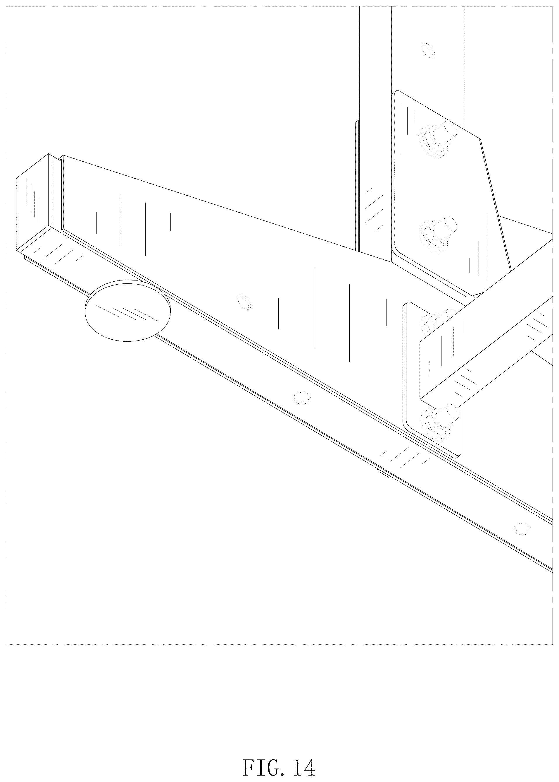 Patent USD1077543 Figure 14 – Kayak rack