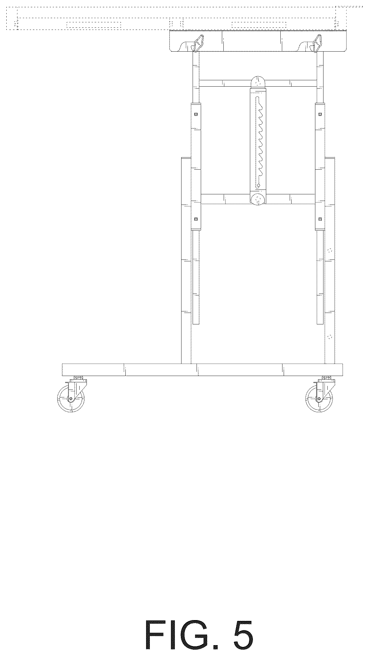 Patent USD1077545 Figure 5 – Puzzle table