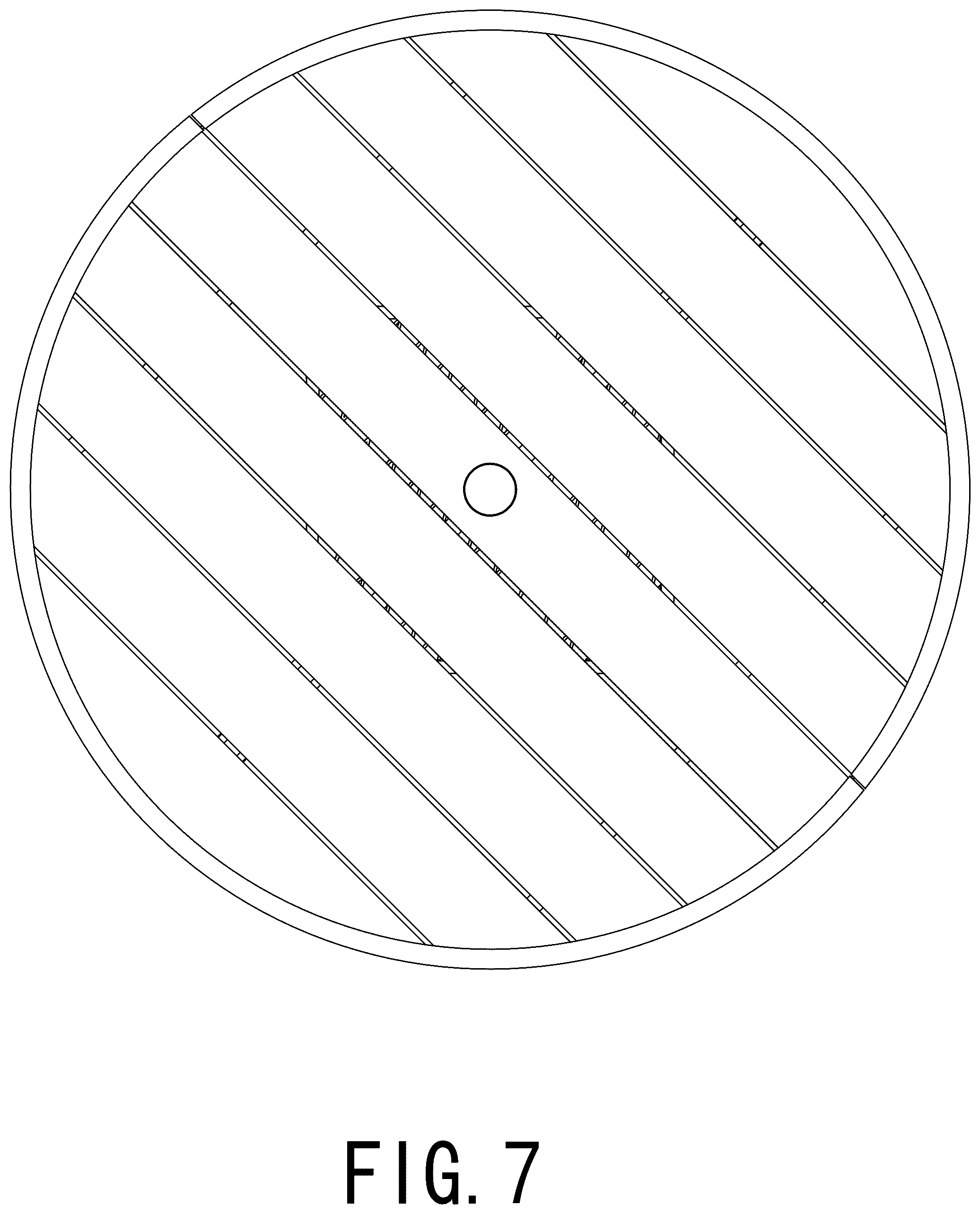 Patent USD1077546 Figure 7 – Round dining table
