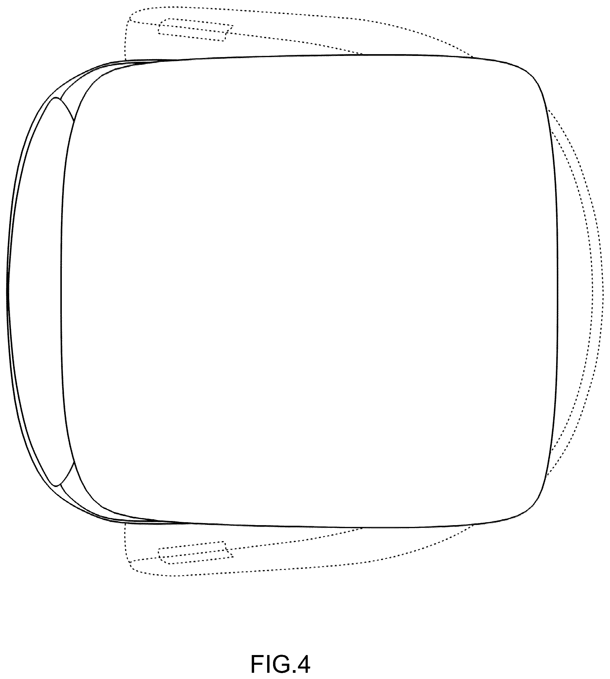 Patent USD1077547 Figure 4 – Aircraft seat