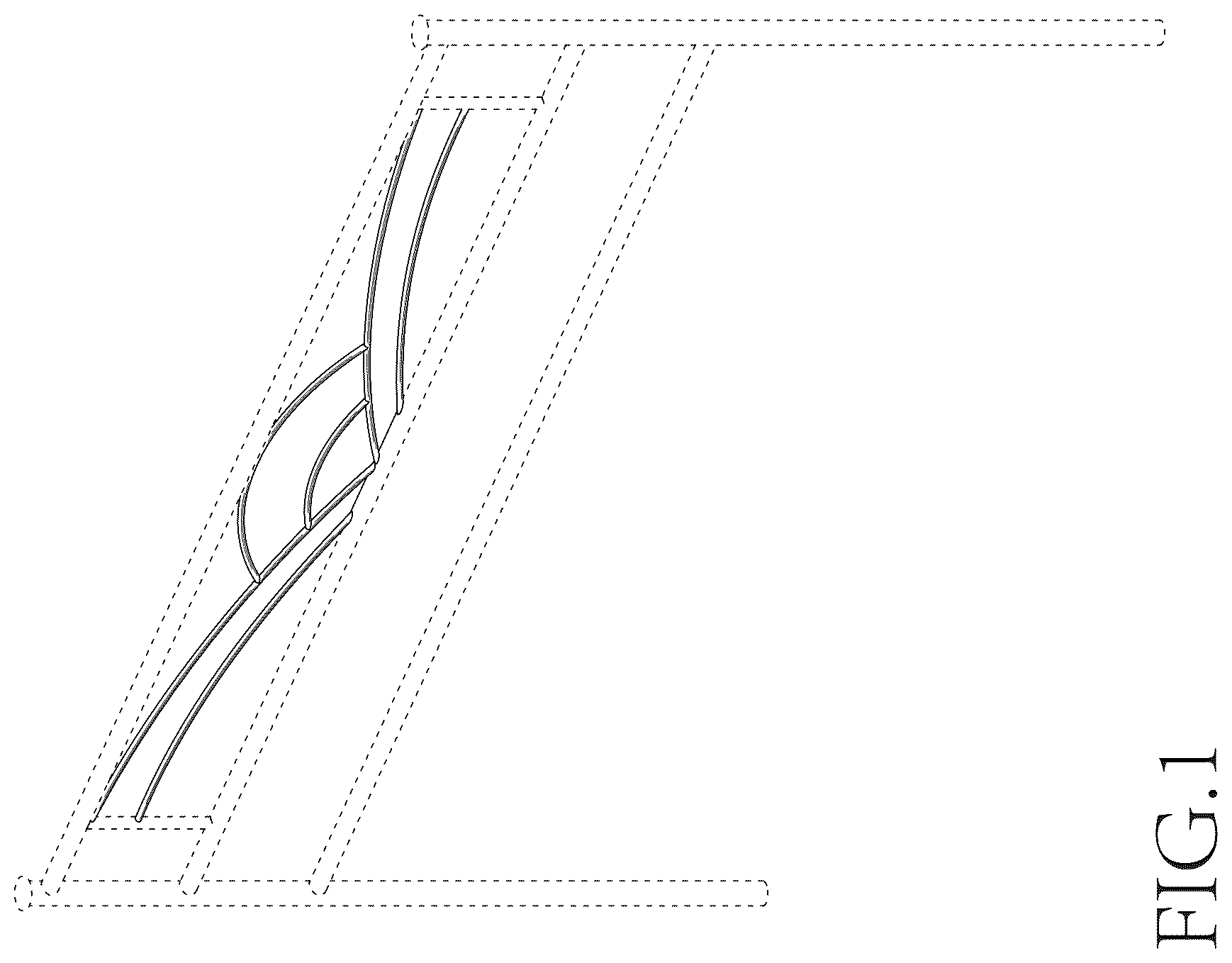 Patent USD1077548 Figure 1 – Bedstead
