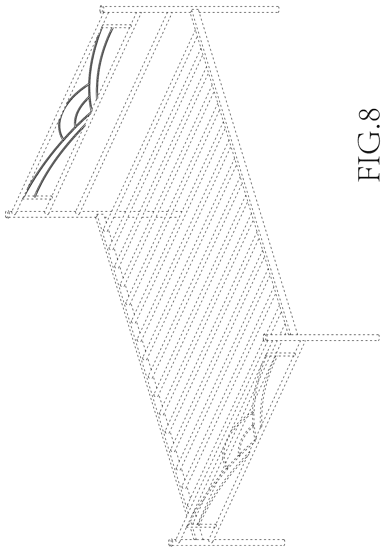 Patent USD1077548 Figure 8 – Bedstead