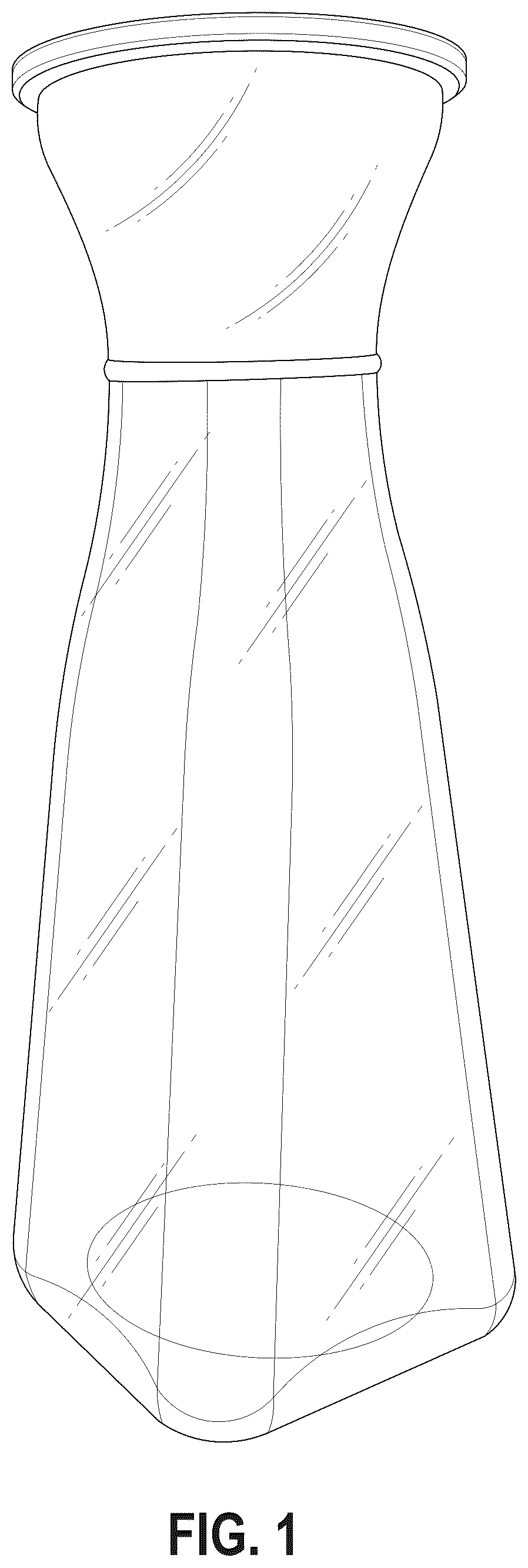 Patent USD1077549 Figure 1 – Glass water carafe