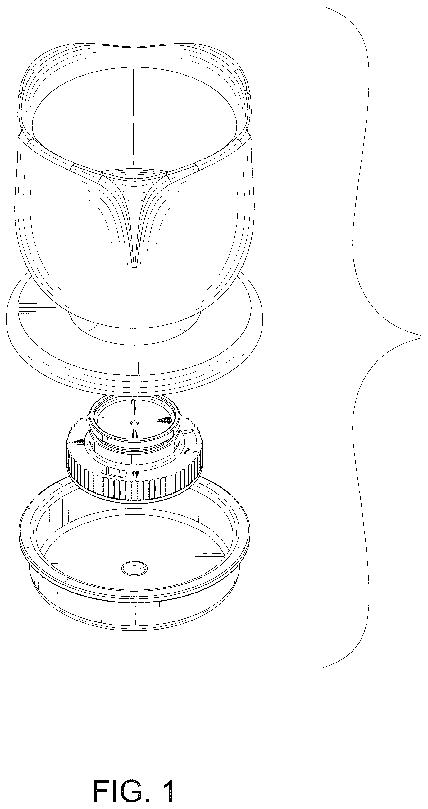 Patent USD1077551 — Filter bowl — Figure 1