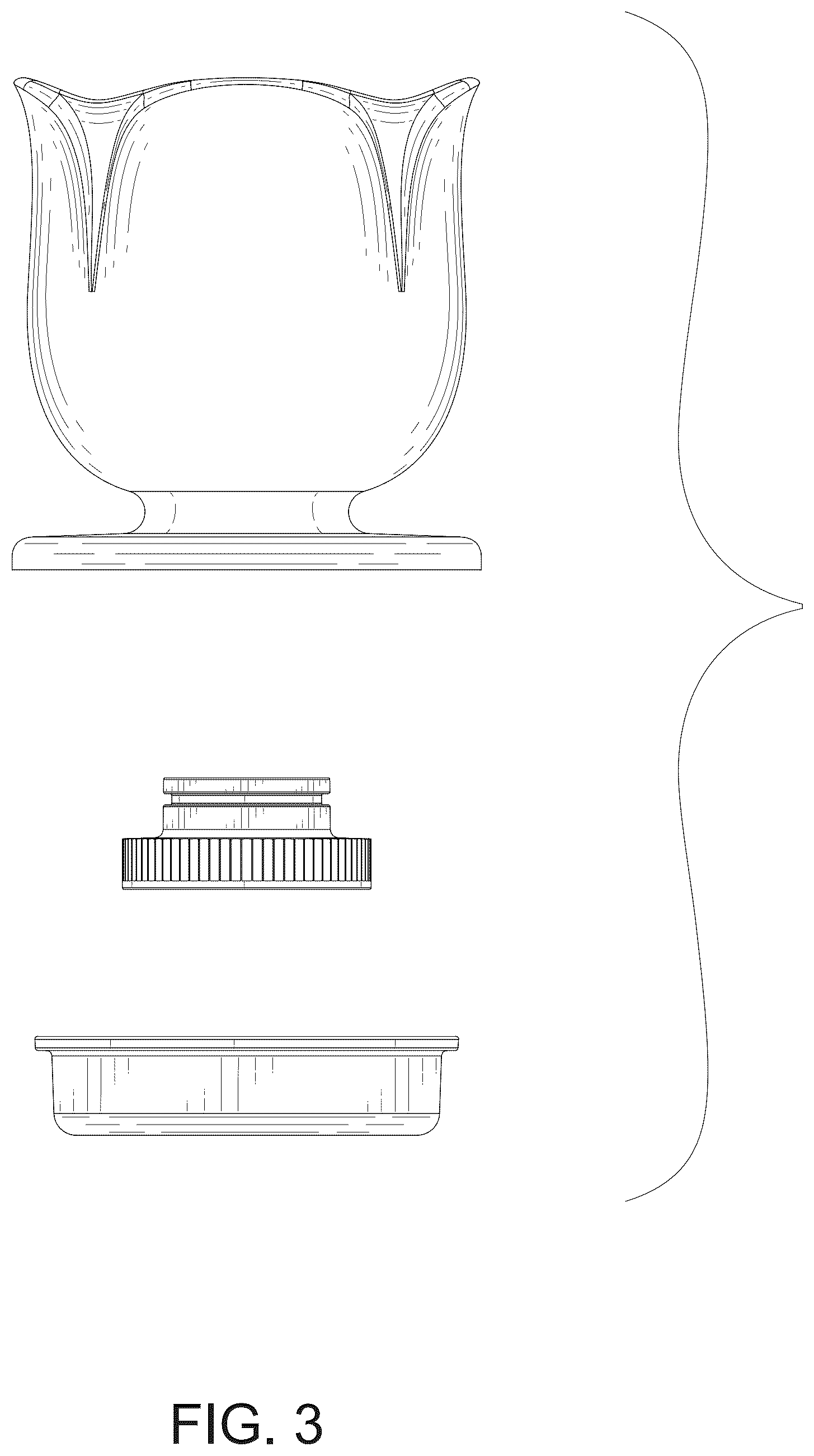 Patent USD1077551 Figure 3 – Filter bowl