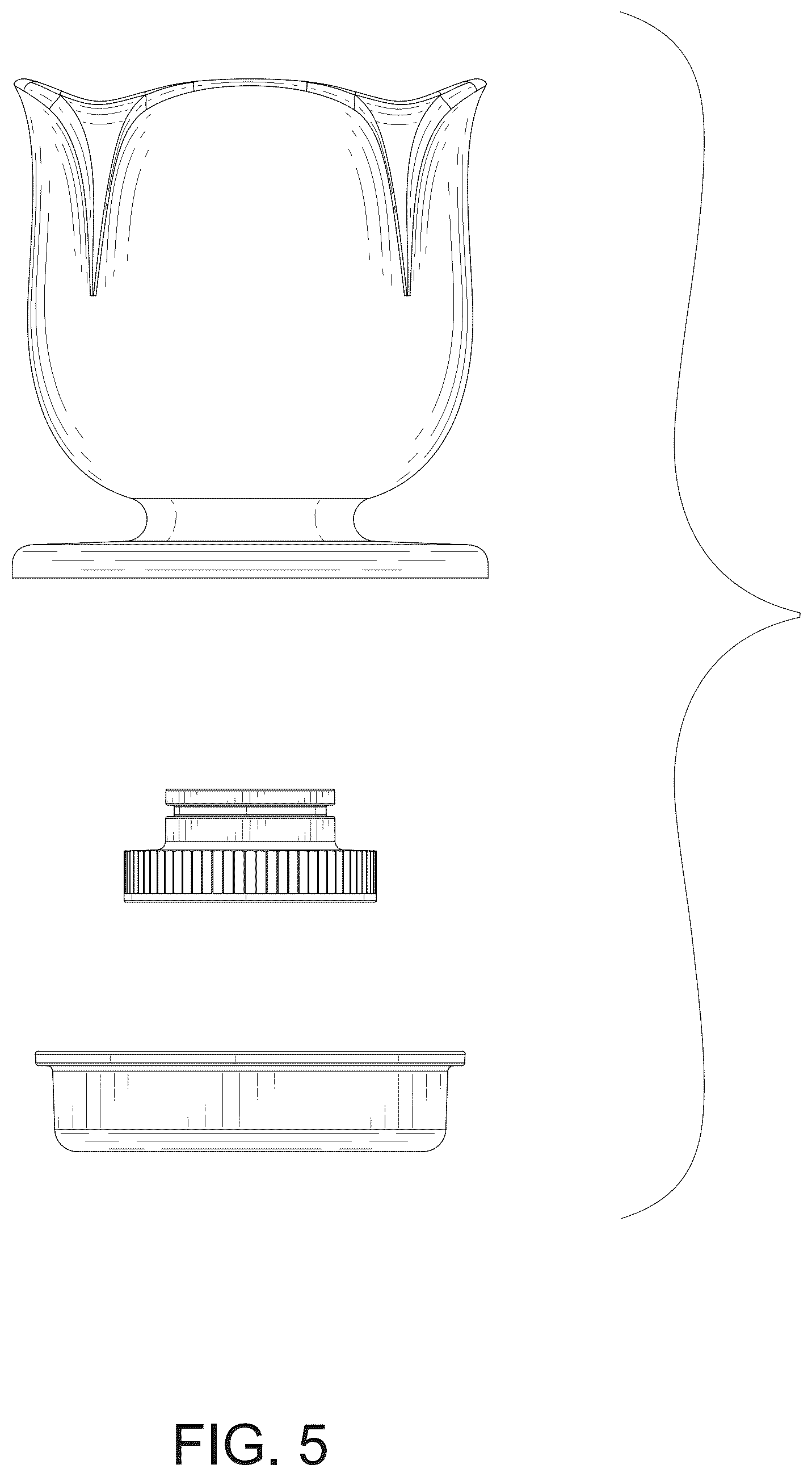 Patent USD1077551 Figure 5 – Filter bowl