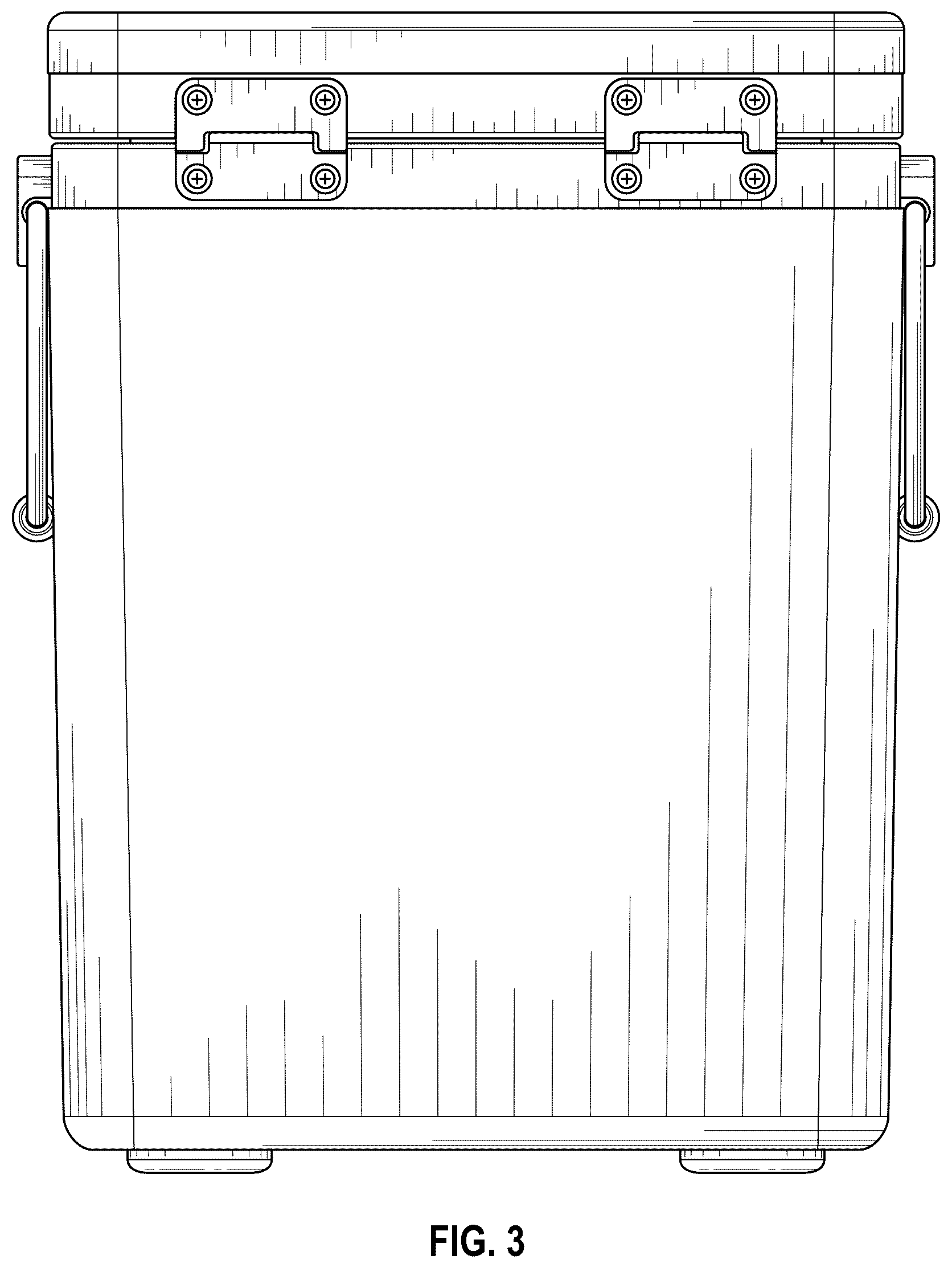 Patent USD1077554 Figure 3 – Beverage dispenser