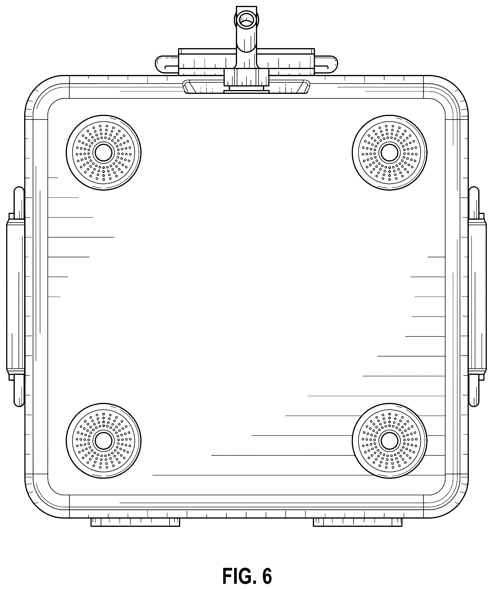 Patent USD1077554 Figure 6 – Beverage dispenser
