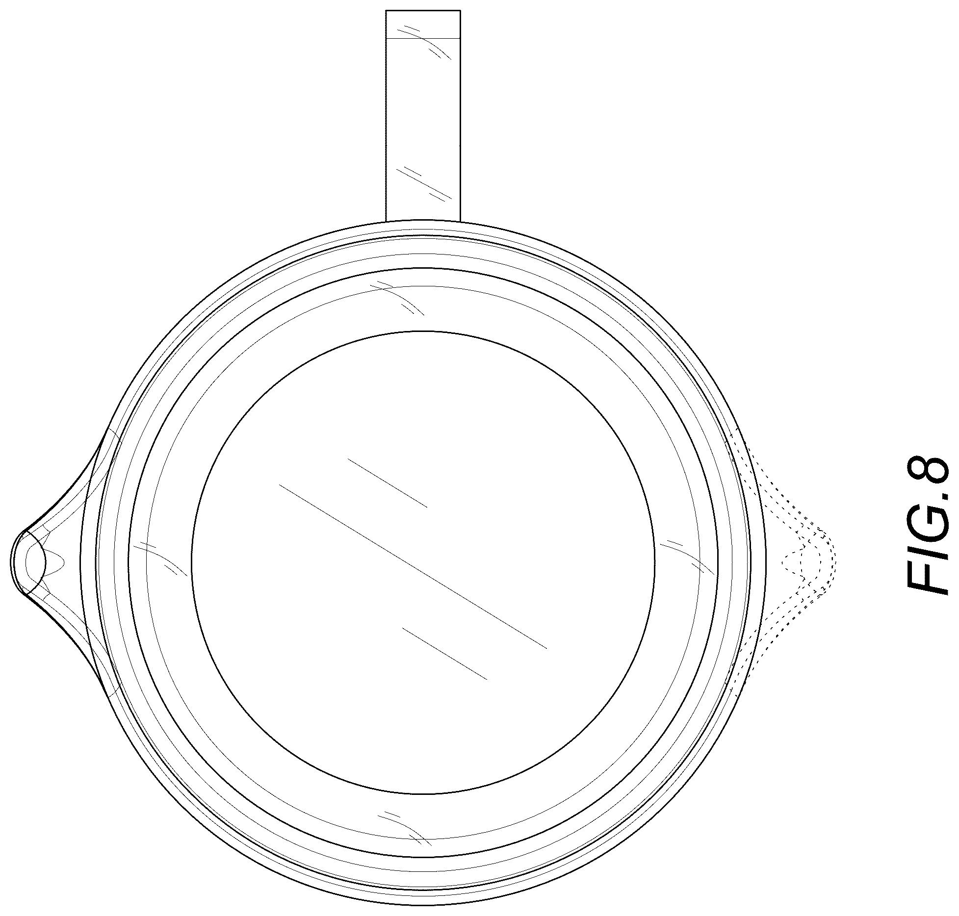 Patent USD1077557 Figure 8 – Coffee cup