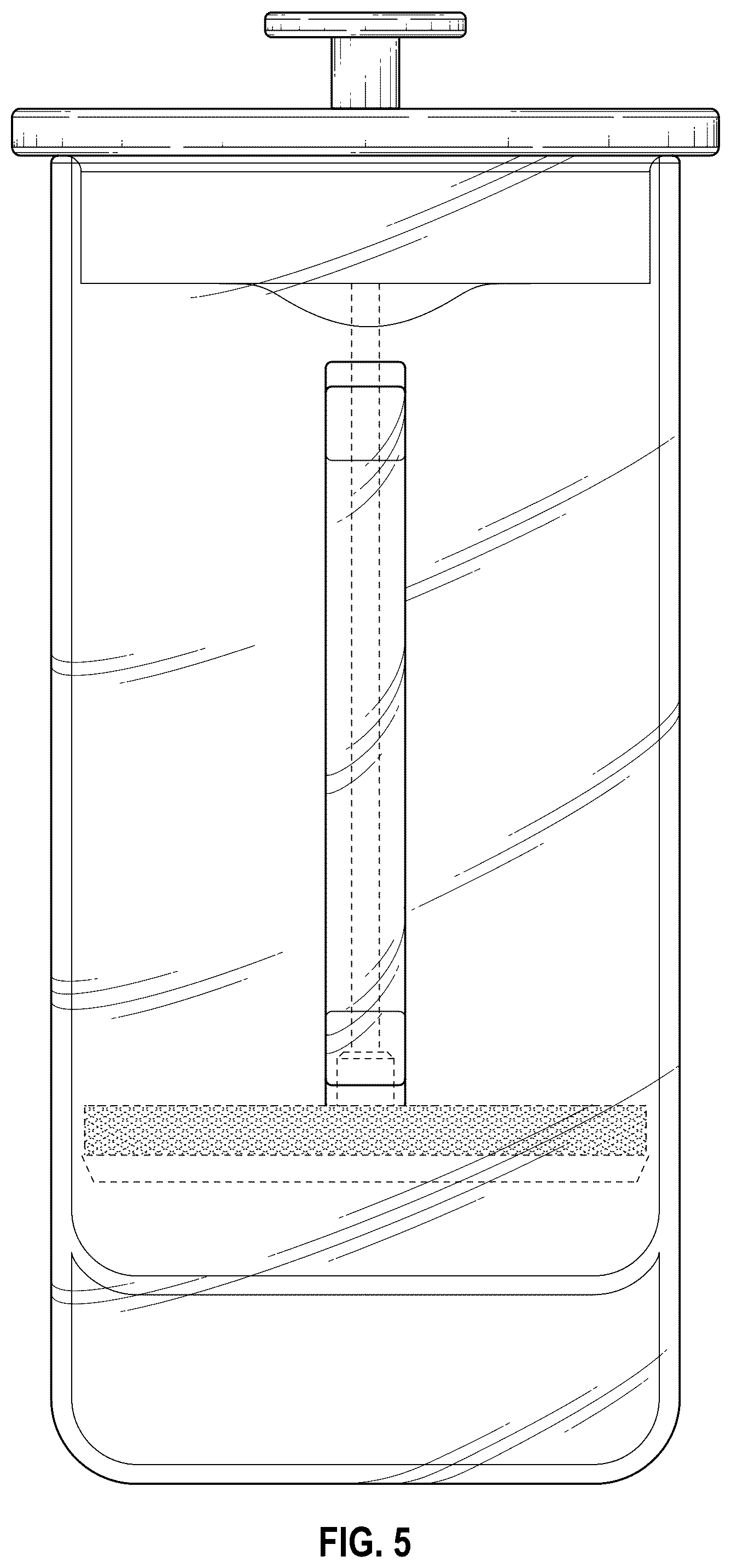 Patent USD1077559 Figure 5 – French press