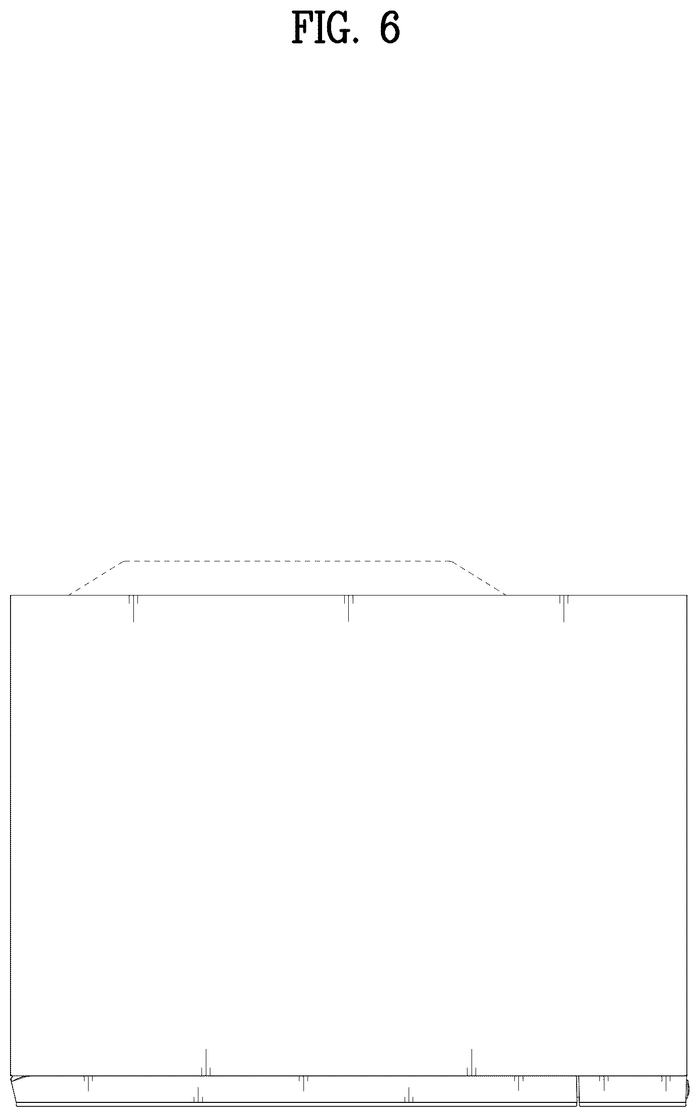 Patent USD1077561 Figure 6 – Microwave oven