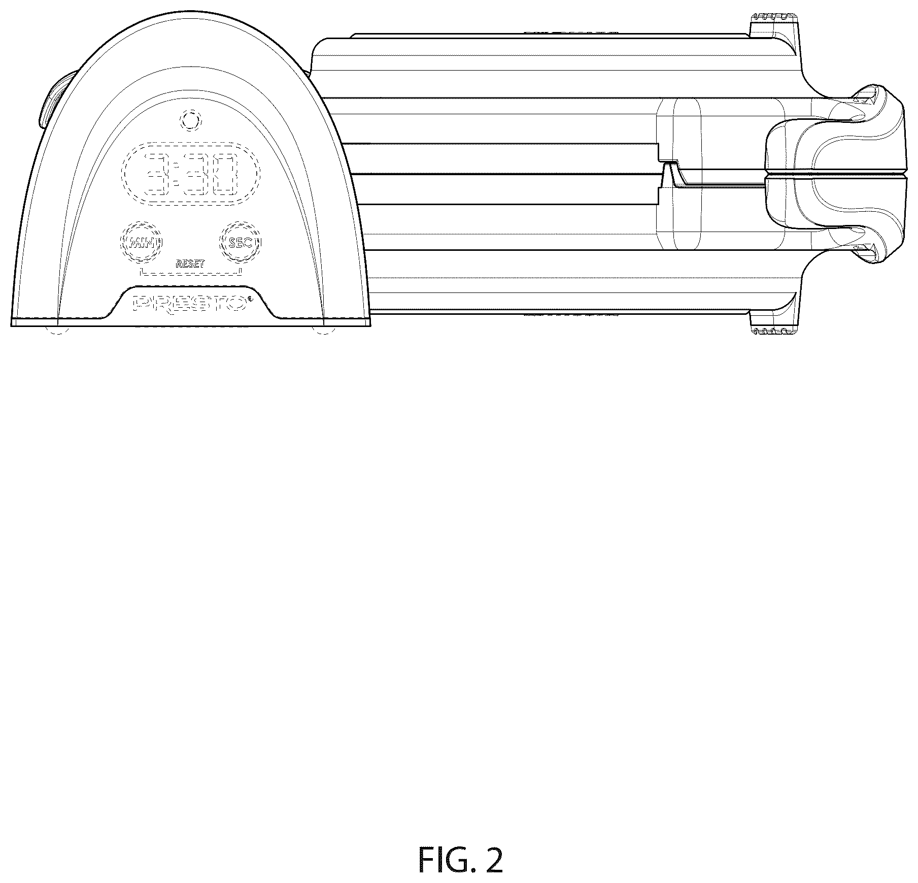 Patent USD1077562 Figure 2 – Flippable waffle maker