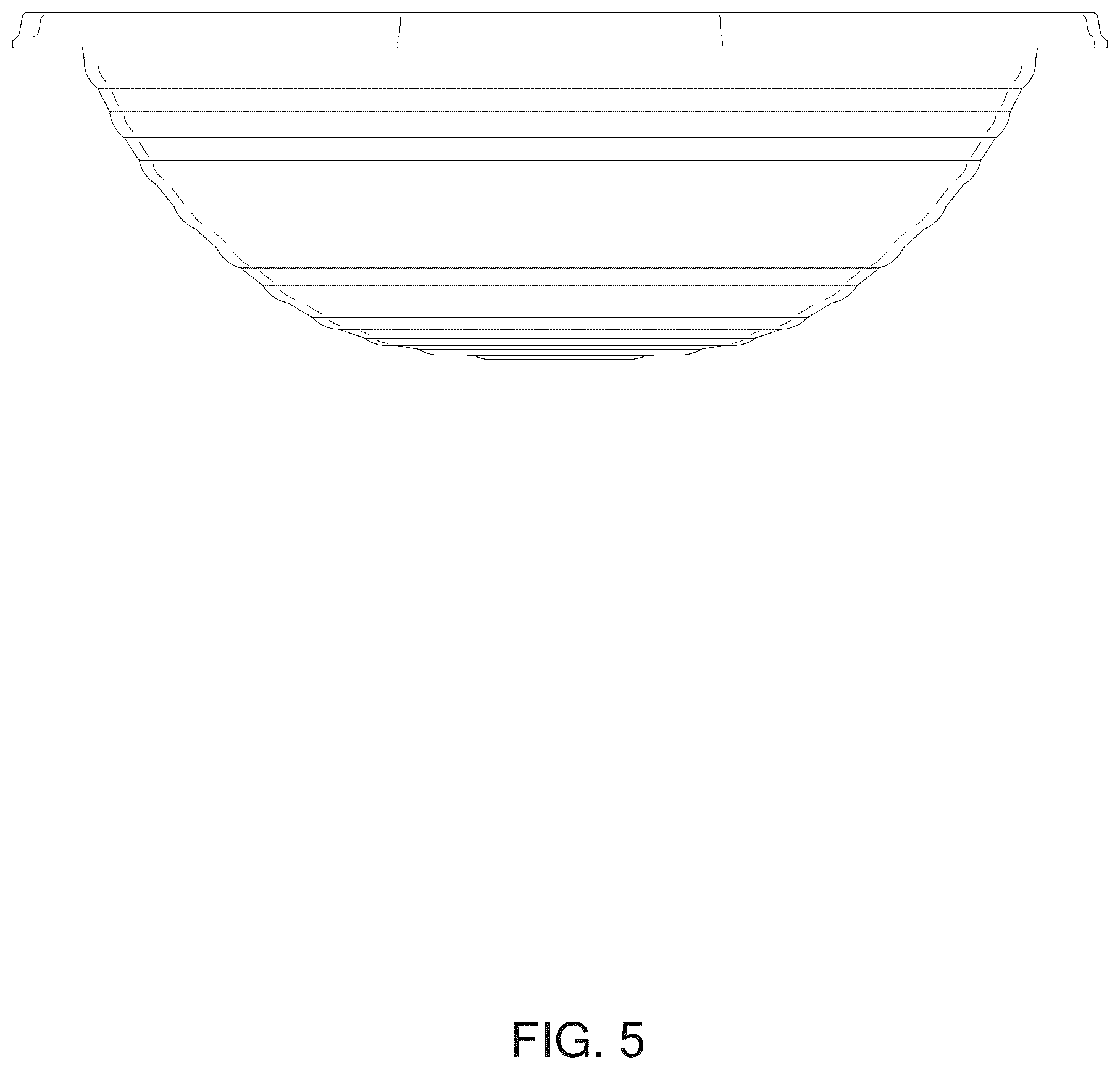 Patent USD1077563 Figure 5 – Bread proofing basket
