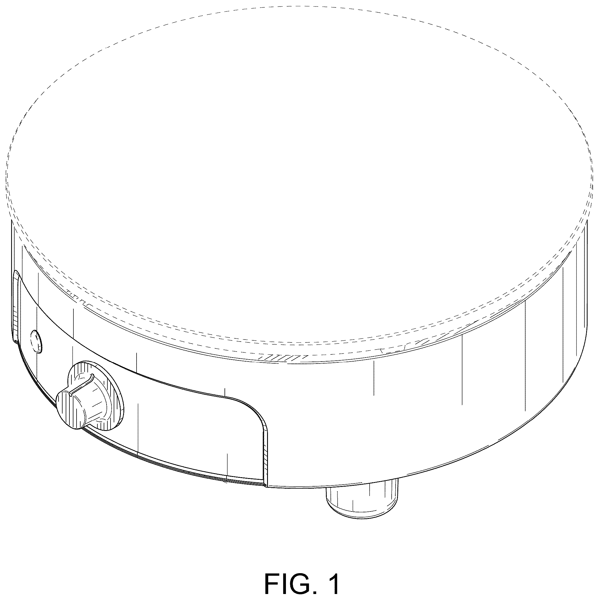 Patent USD1077564 Figure 1 – Crepe maker