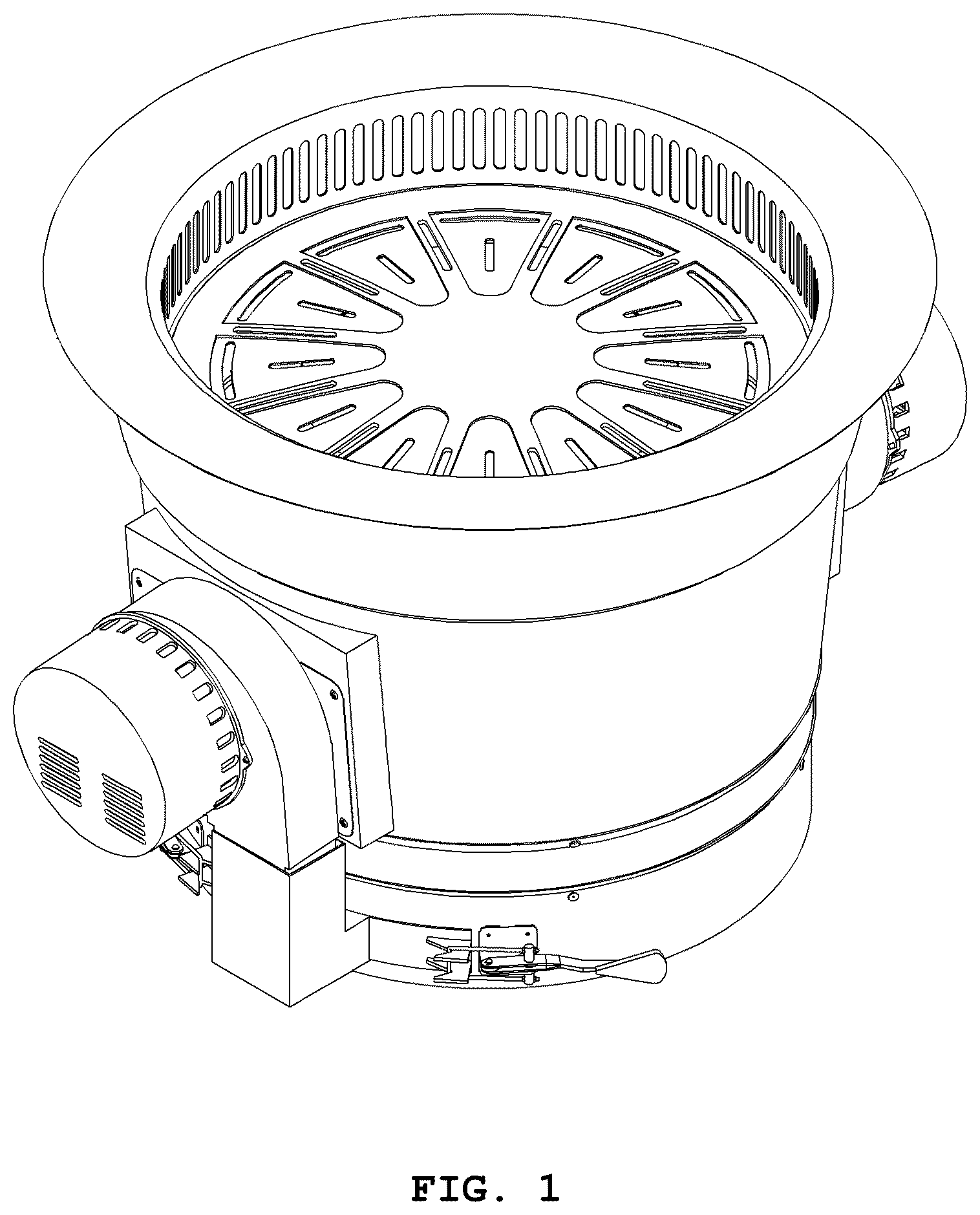 Patent USD1077565 — Tabletop electric roaster — Figure 1