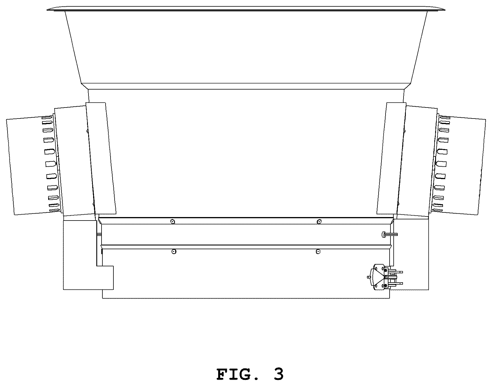 Patent USD1077565 Figure 3 – Tabletop electric roaster