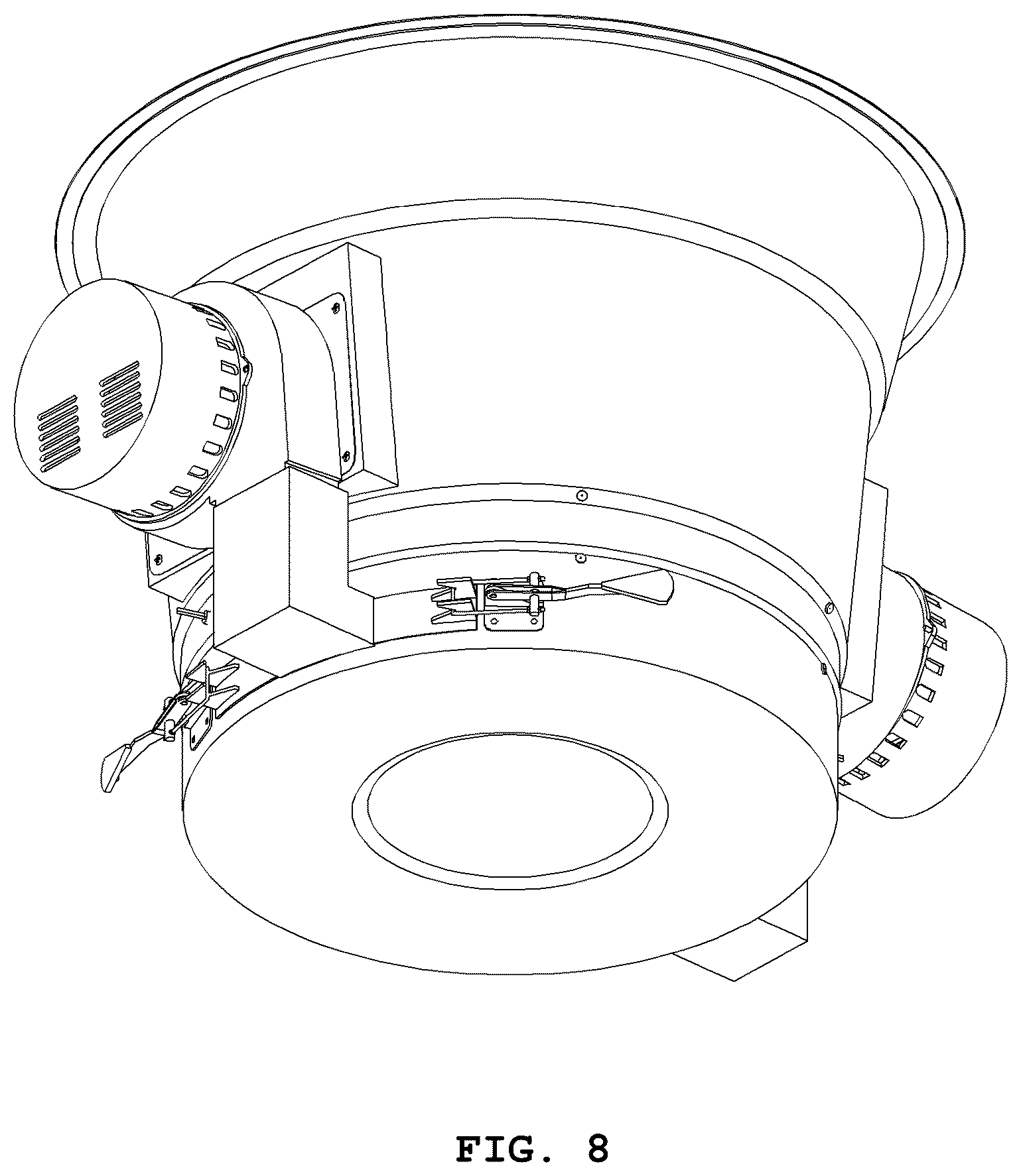 Patent USD1077565 Figure 8 – Tabletop electric roaster