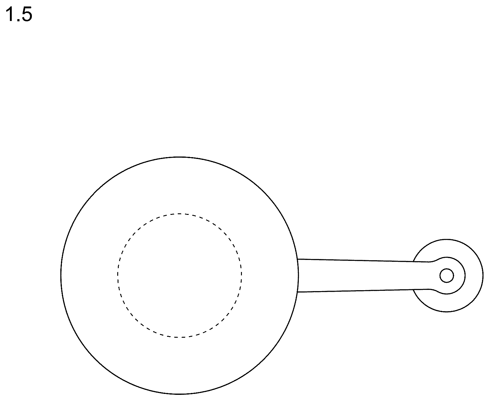 Patent USD1077567 Figure 5 – Coffee grinder