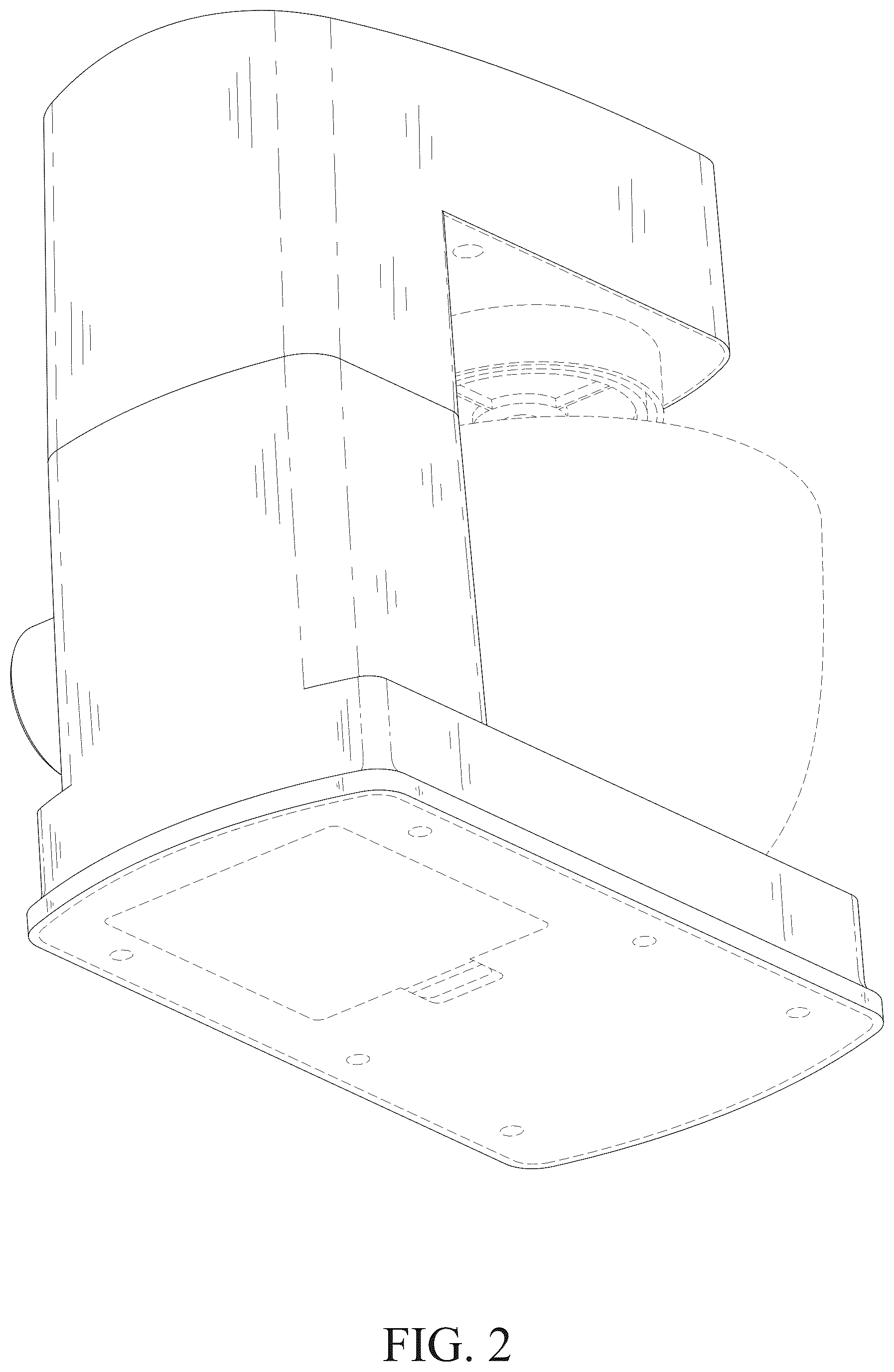 Patent USD1077568 Figure 2 – Electric mixer