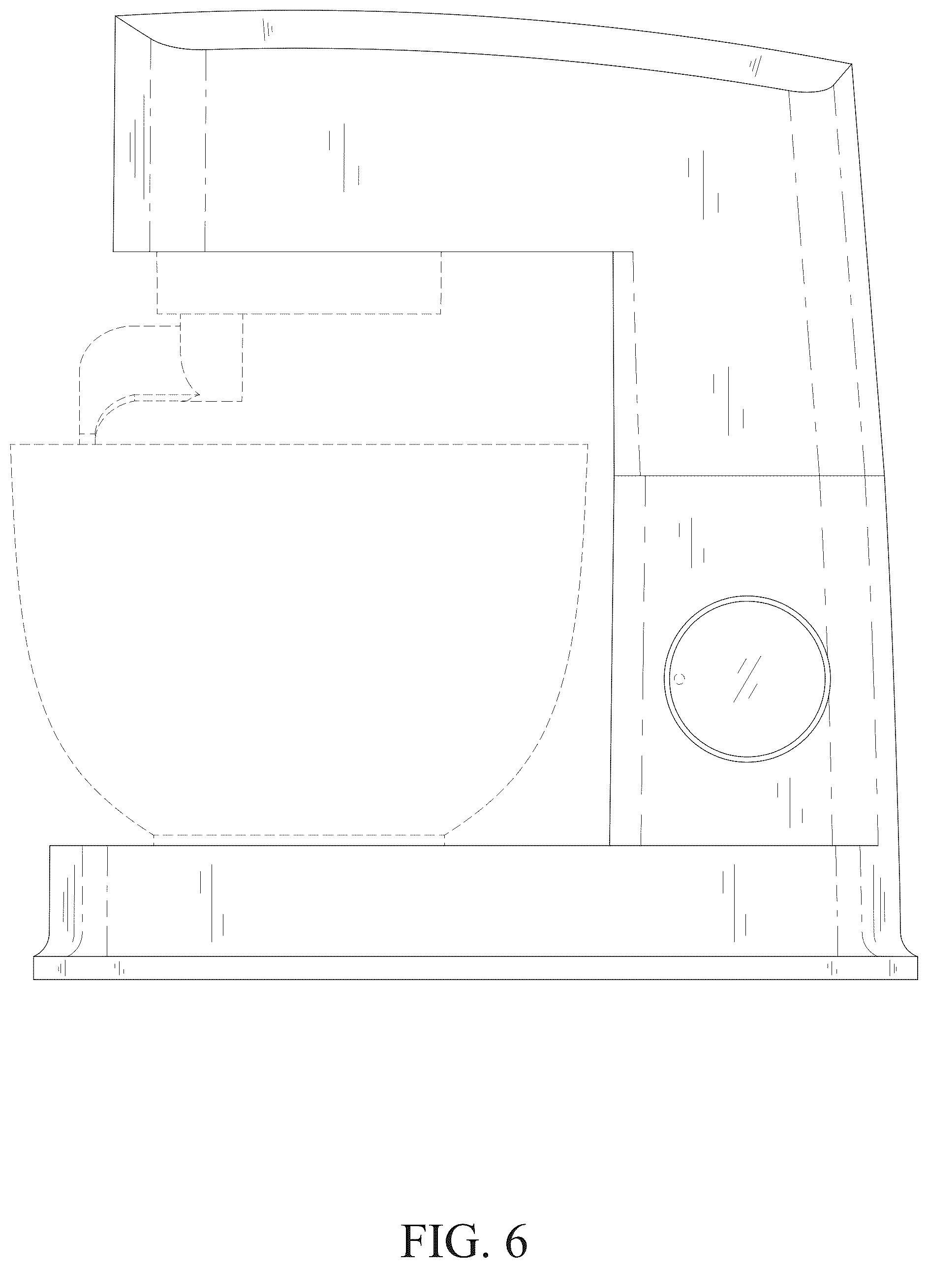 Patent USD1077568 Figure 6 – Electric mixer