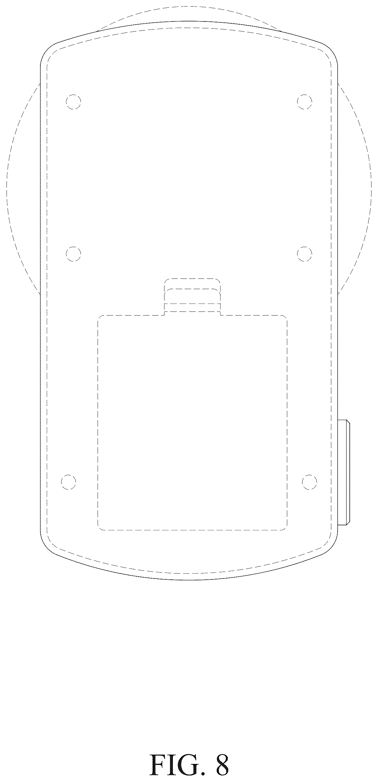 Patent USD1077568 Figure 8 – Electric mixer