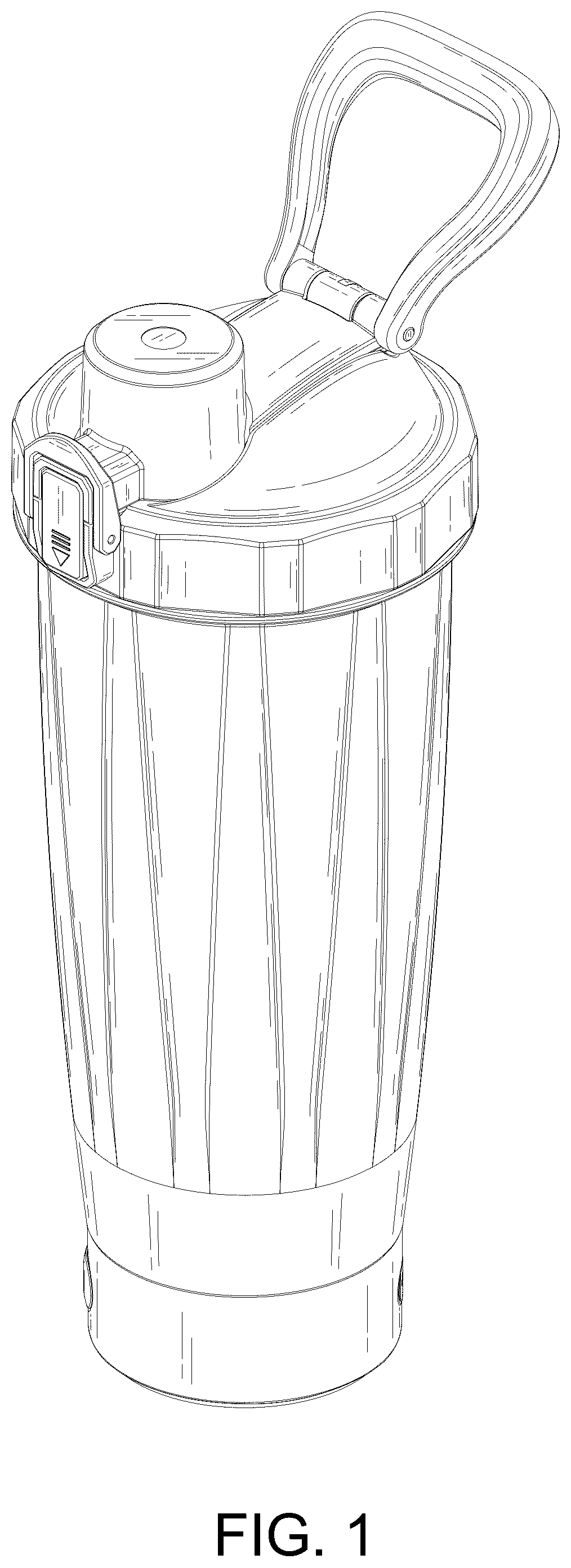 Patent USD1077569 Figure 1 – Electric mug