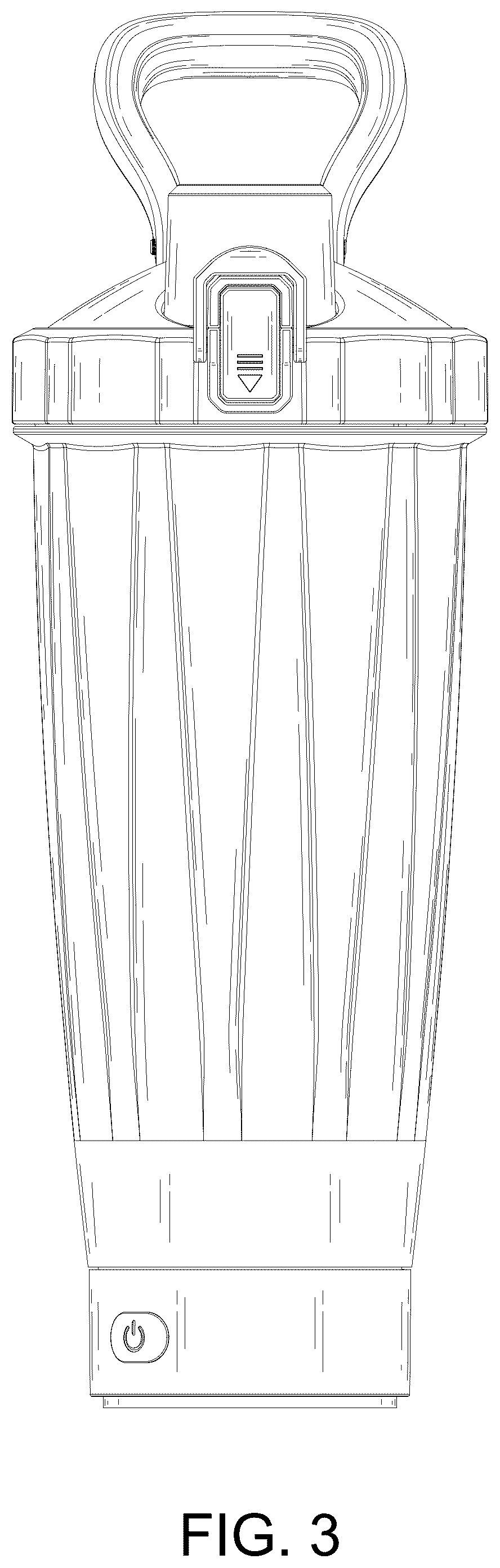 Patent USD1077569 Figure 3 – Electric mug
