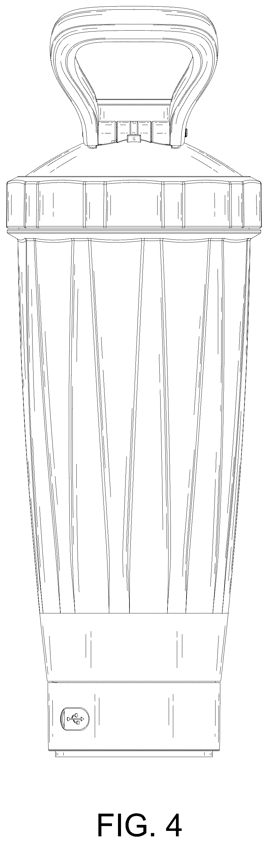 Patent USD1077569 Figure 4 – Electric mug