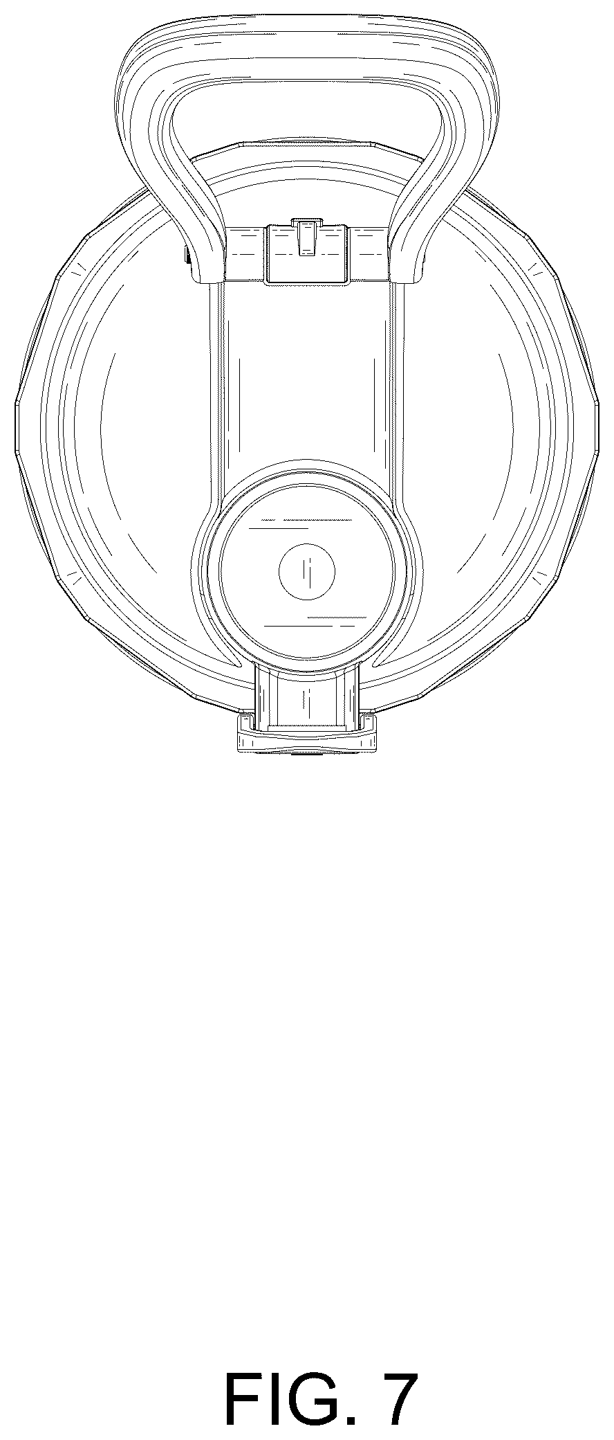 Patent USD1077569 Figure 7 – Electric mug