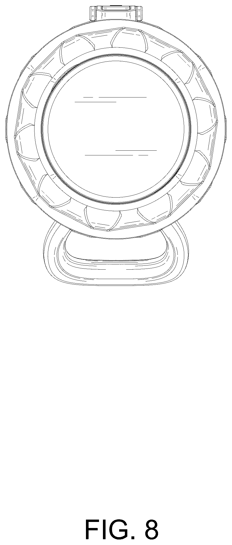 Patent USD1077569 Figure 8 – Electric mug
