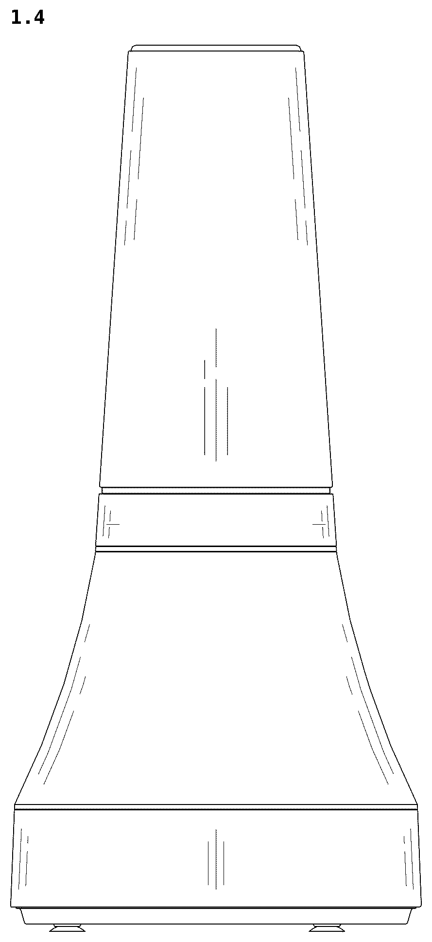 Patent USD1077570 Figure 4 – Blender