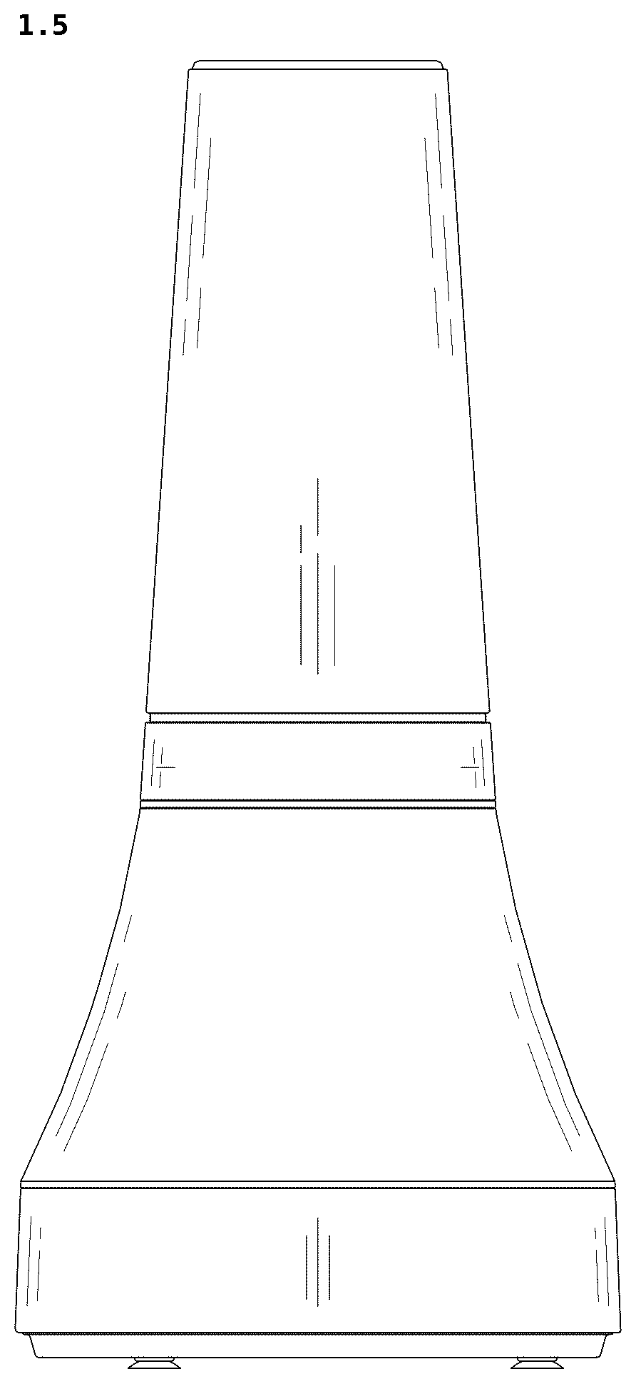 Patent USD1077570 Figure 5 – Blender