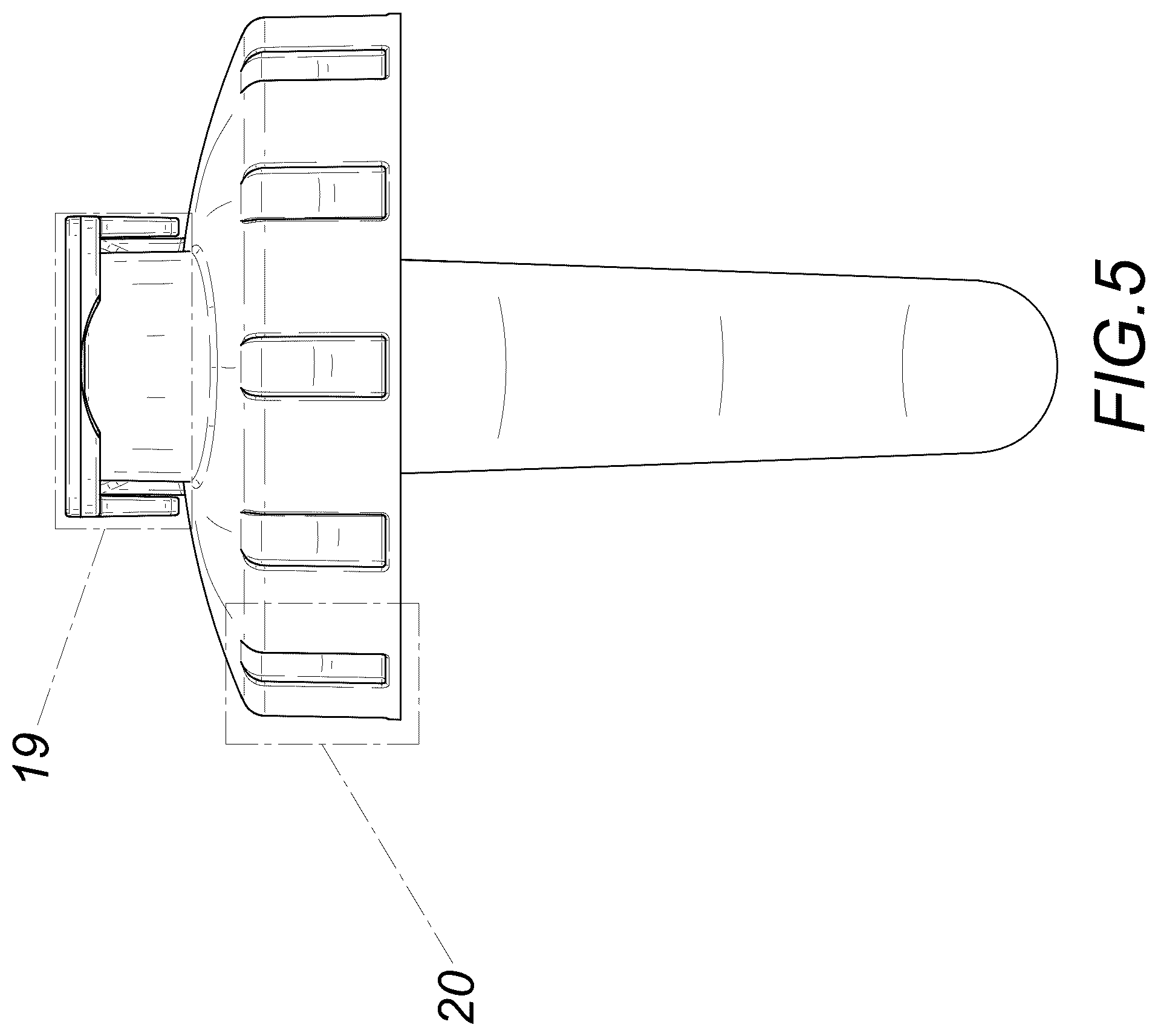 Patent USD1077571 Figure 5 – Cup lid