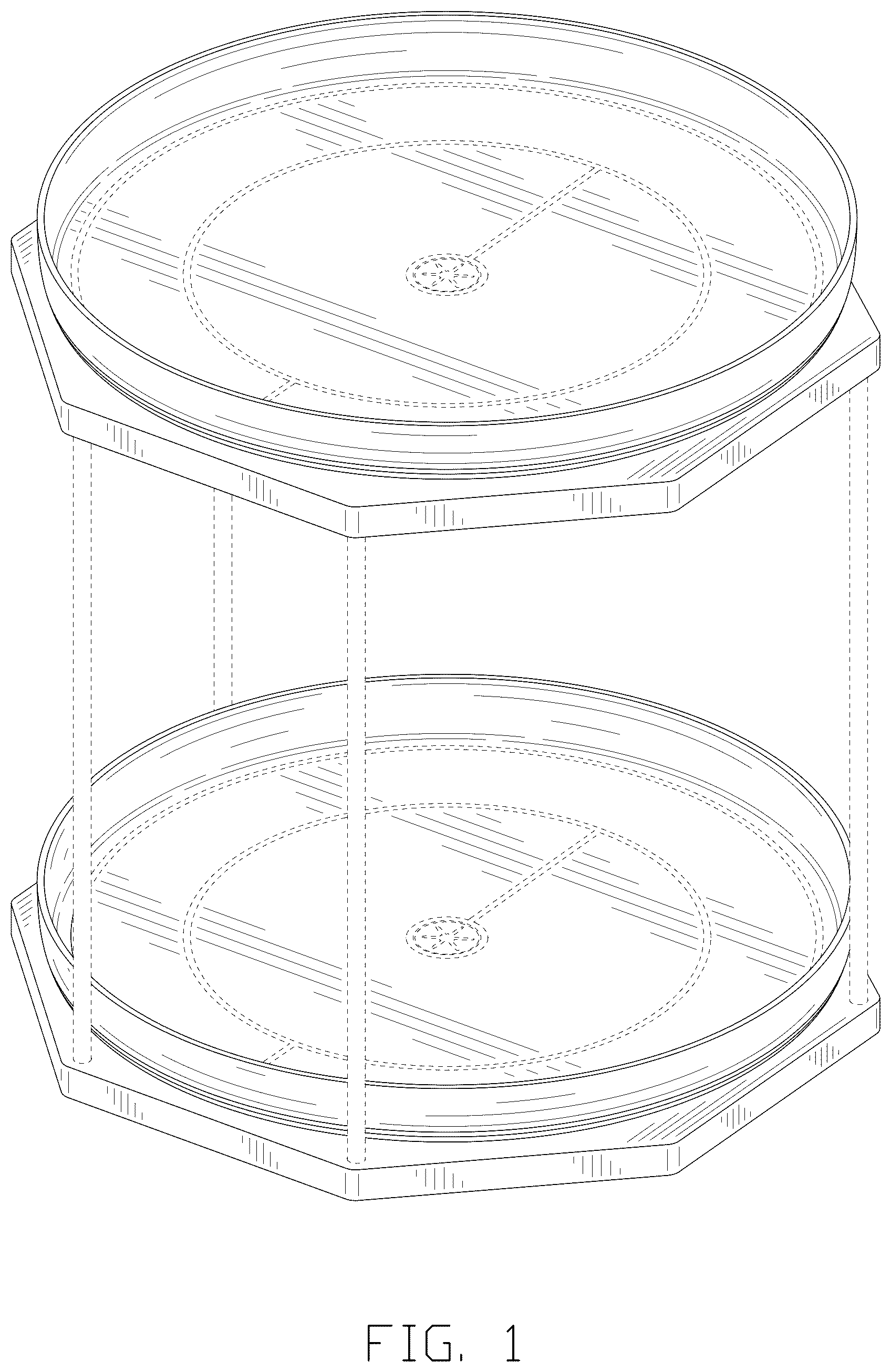 Patent USD1077575 — Turntable — Figure 1
