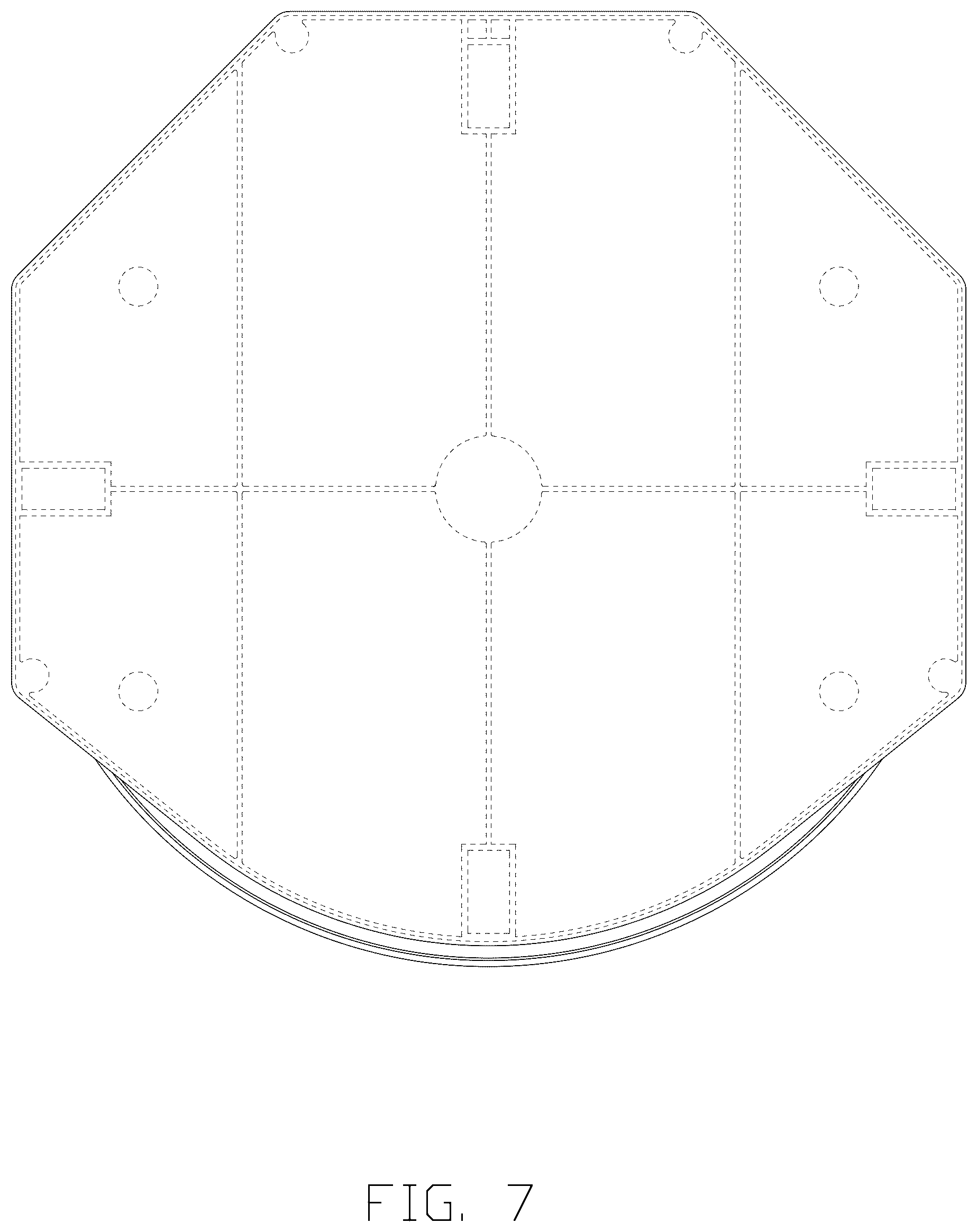 Patent USD1077575 Figure 7 – Turntable
