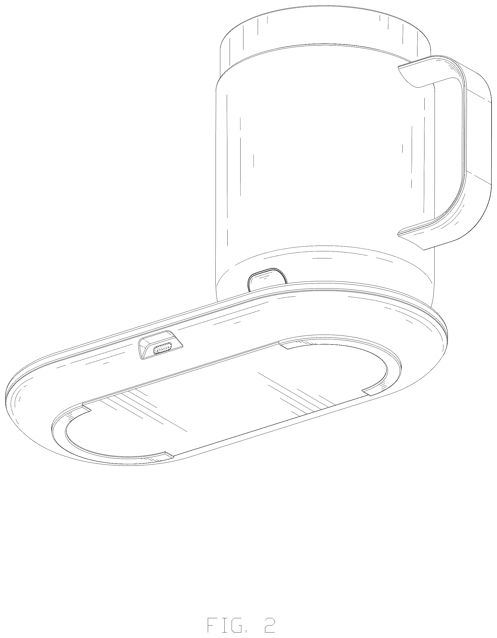 Patent USD1077576 Figure 2 – Cup with base