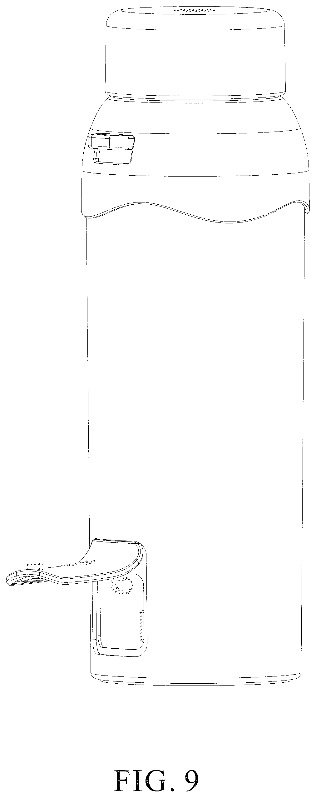 Patent USD1077577 Figure 9 – Water cup