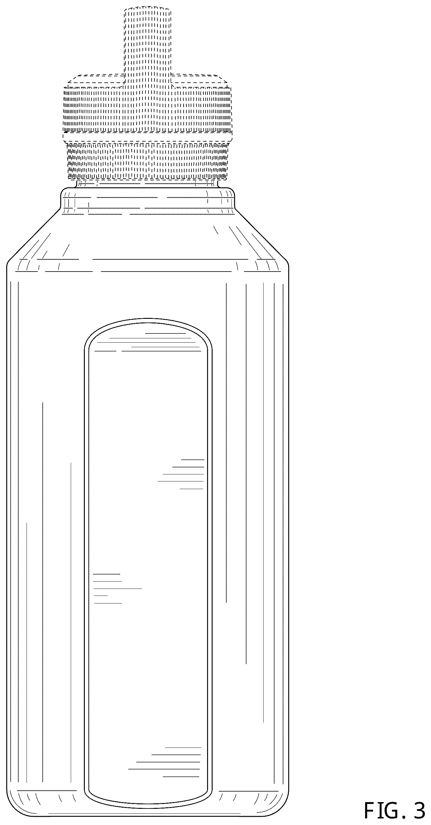 Patent USD1077578 Figure 3 – Bottle