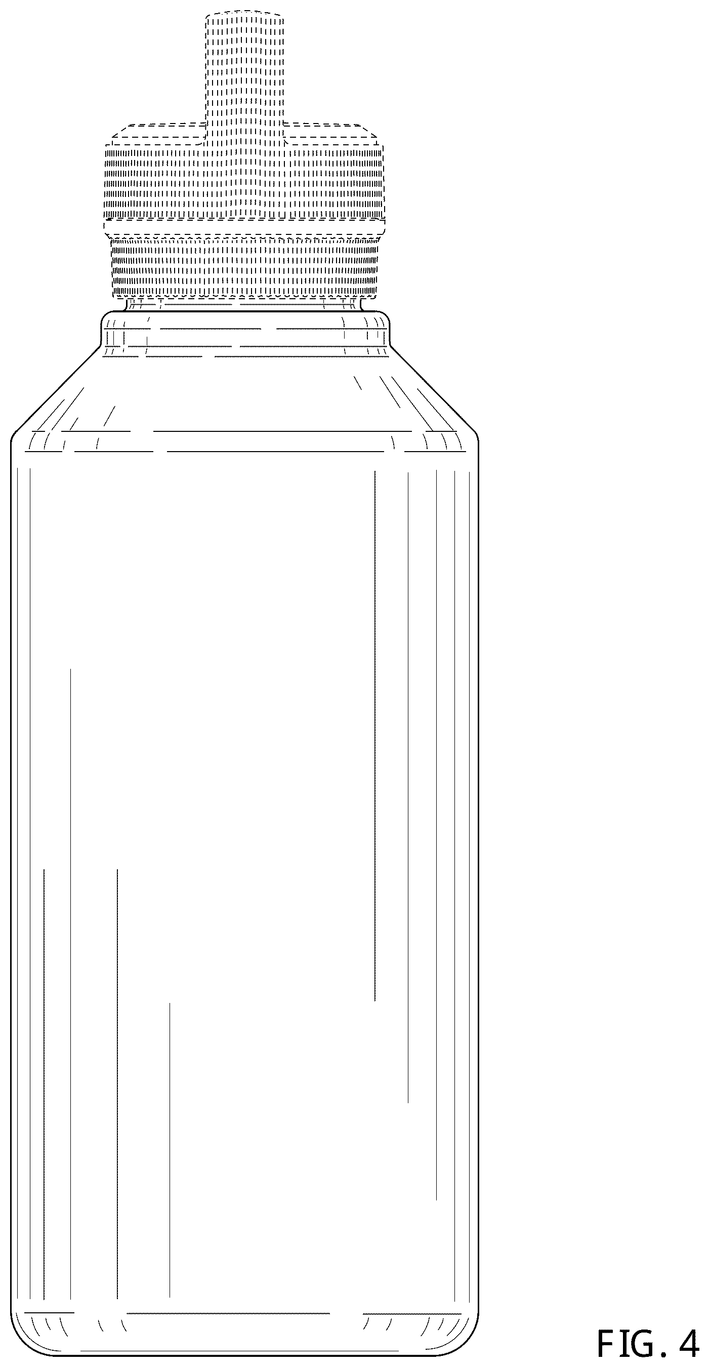 Patent USD1077578 Figure 4 – Bottle